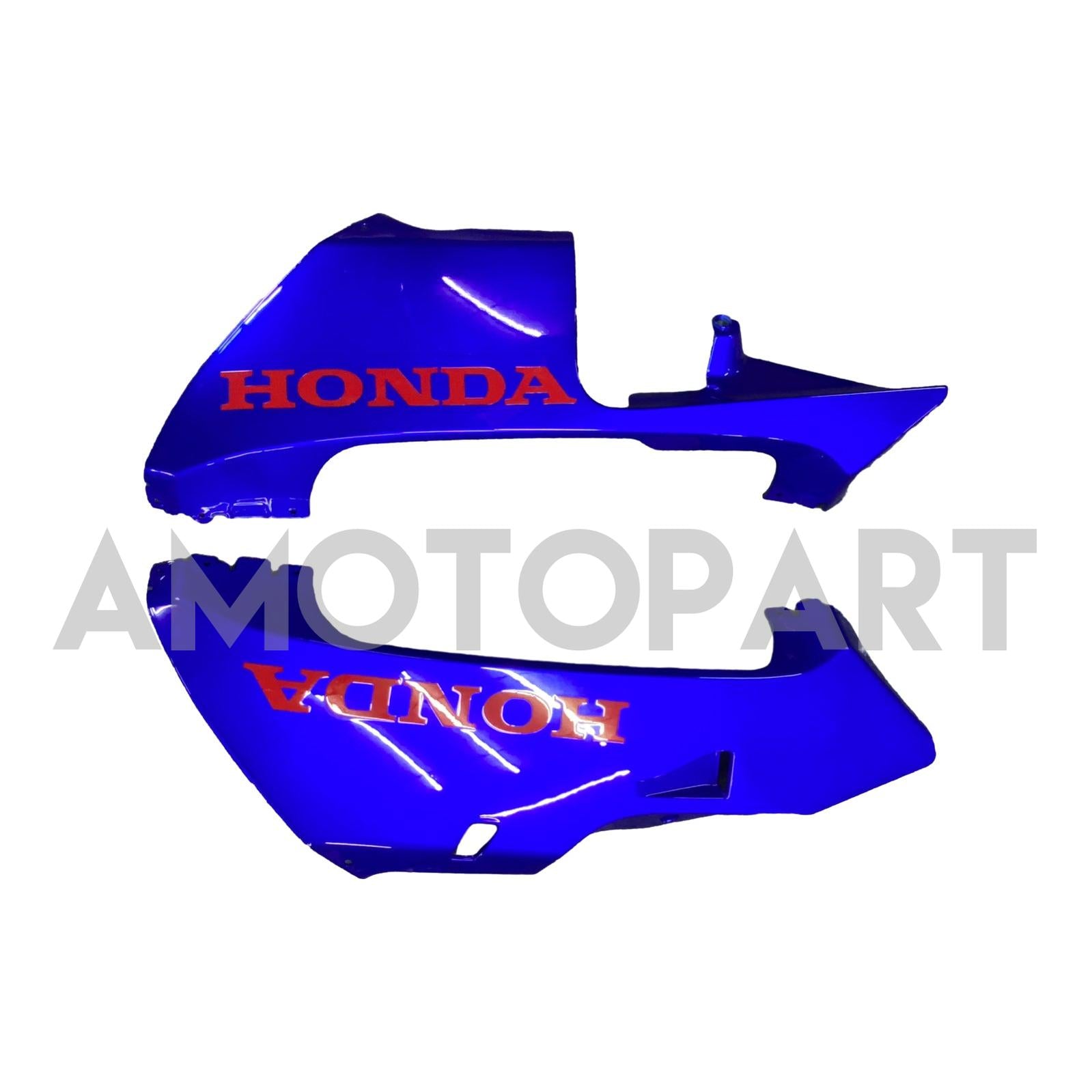 Amotopart 2005-2006 Honda CBR600RR Fairing White&Blue Kit