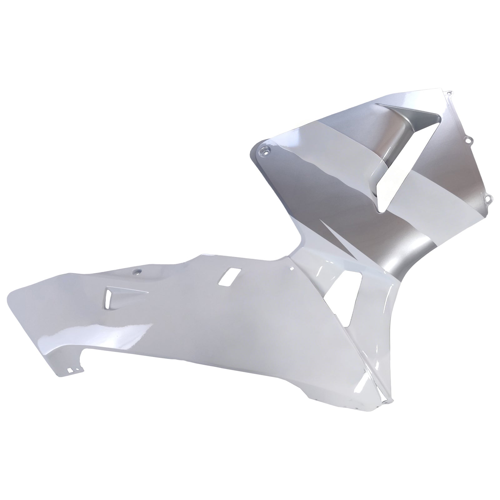 Amotopart 2005 2006 Honda CBR600RR White&Sliver Fairing Kit