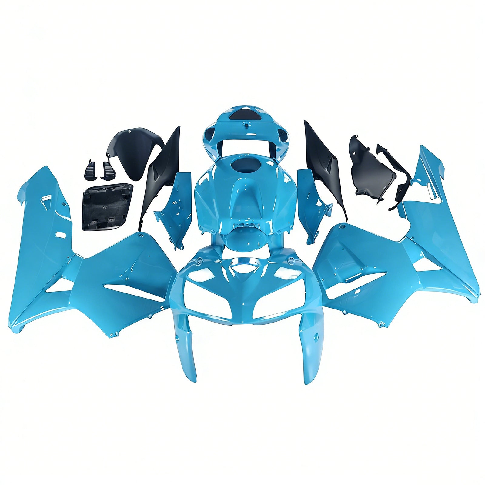 Amotopart 2005-2006 Honda CBR600RR Blue Fairing Kit