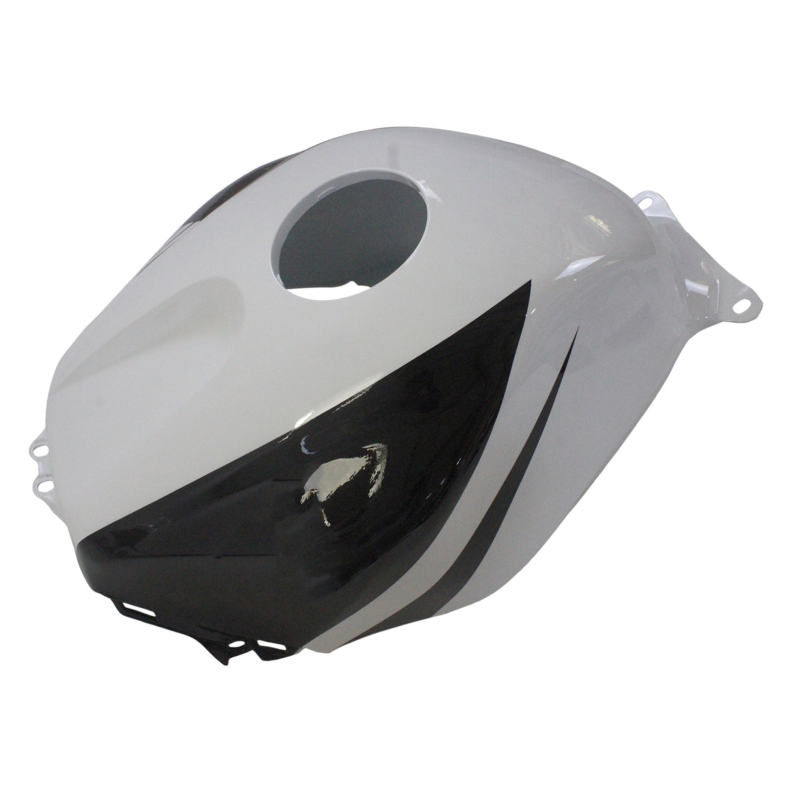 Amotopart 2005-2006 Honda CBR600RR White Black Fairing Kit