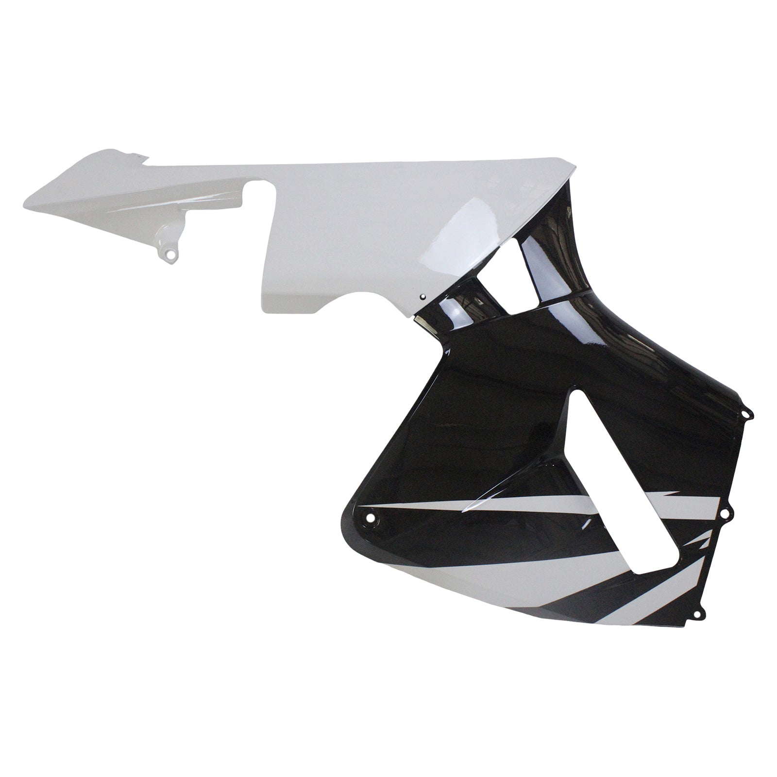 Amotopart 2005-2006 Honda CBR600RR White Black Fairing Kit