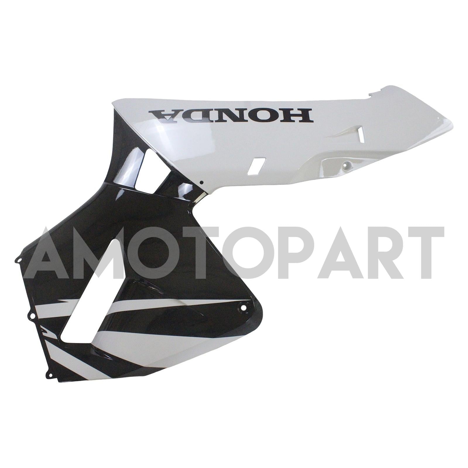 Amotopart 2005-2006 Honda CBR600RR Black&White Fairing Kit、