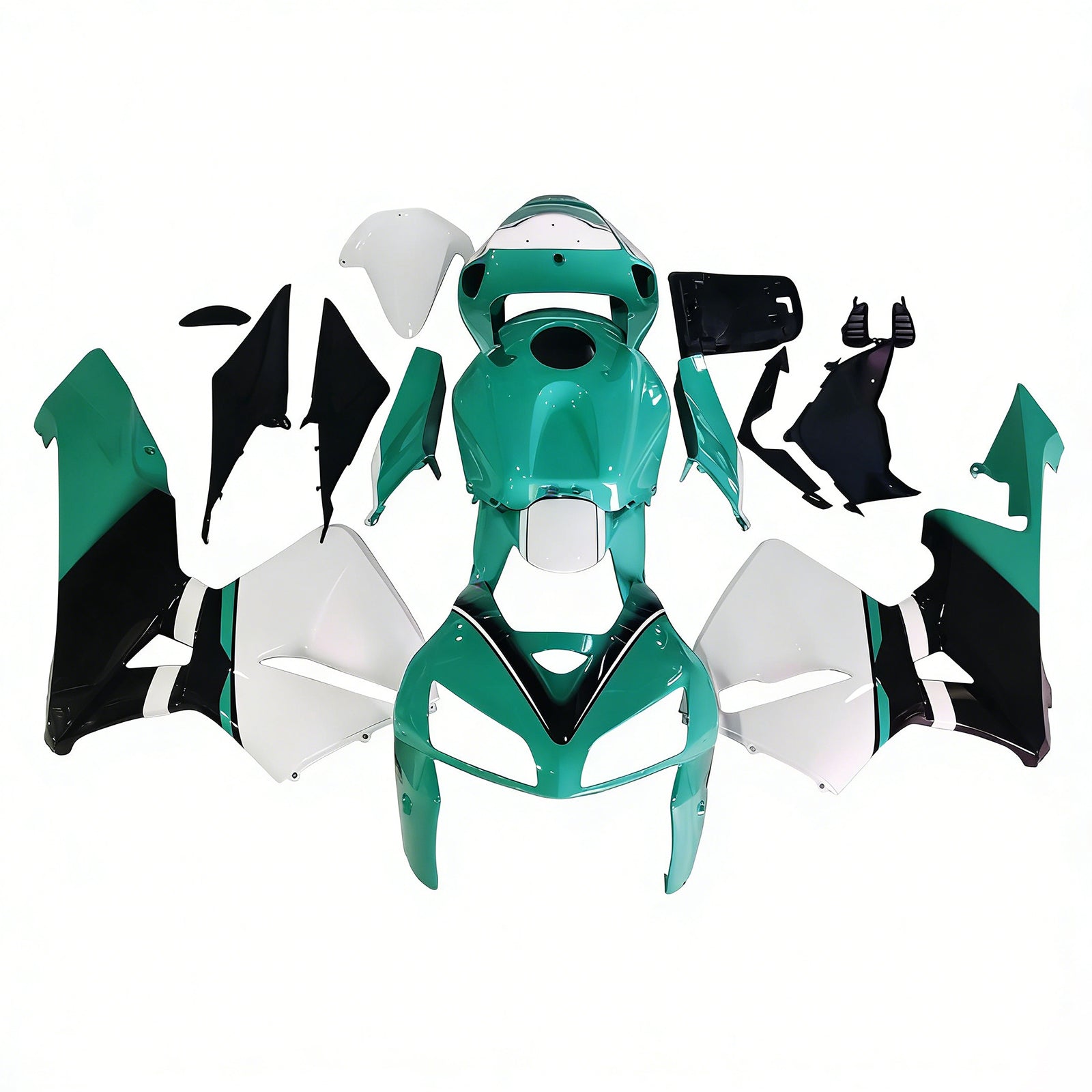 Amotopart 2005-2006 Honda CBR600RR Pale Cyan Fairing Kit