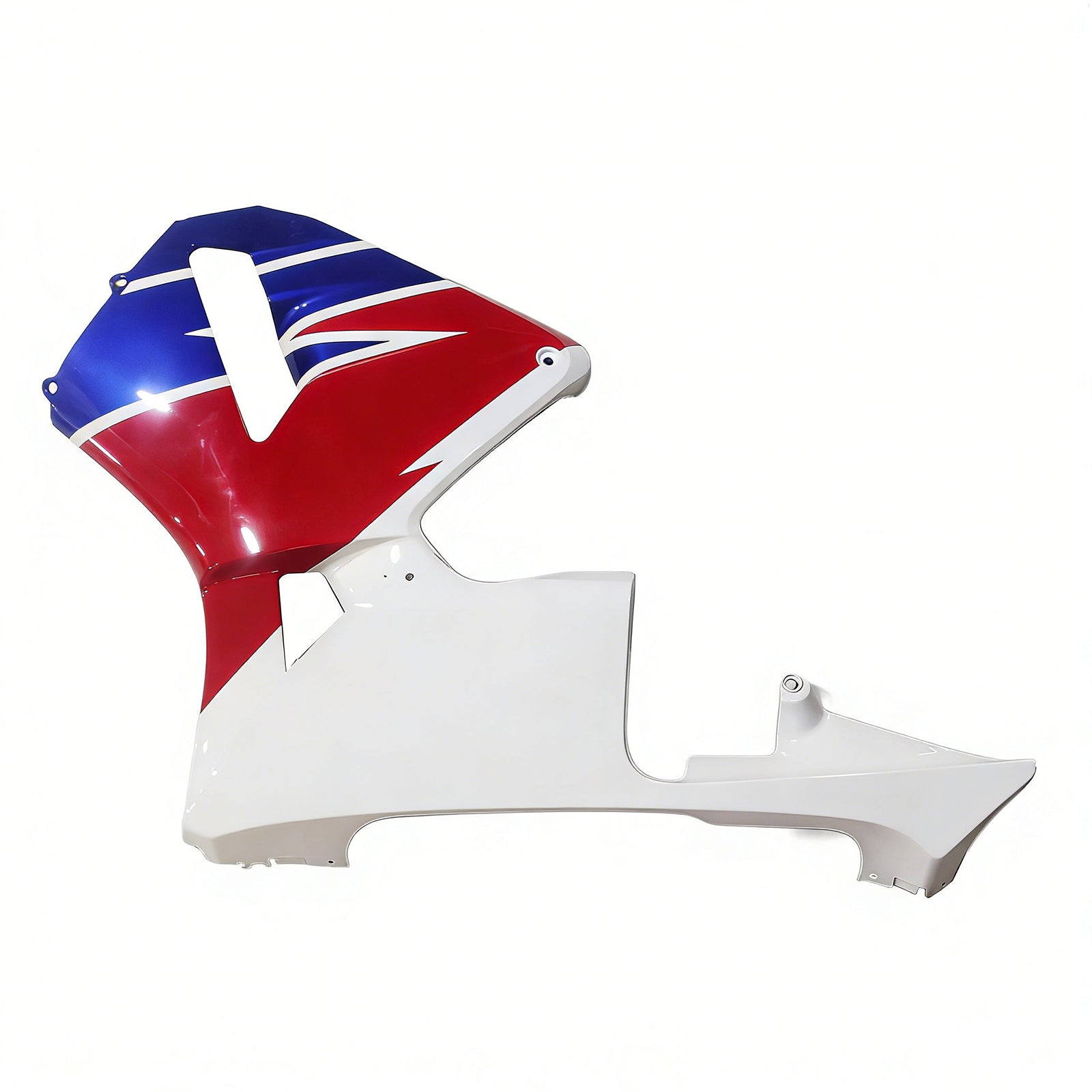 Amotopart 2005-2006 Honda CBR600RR White Red Fairing Kit