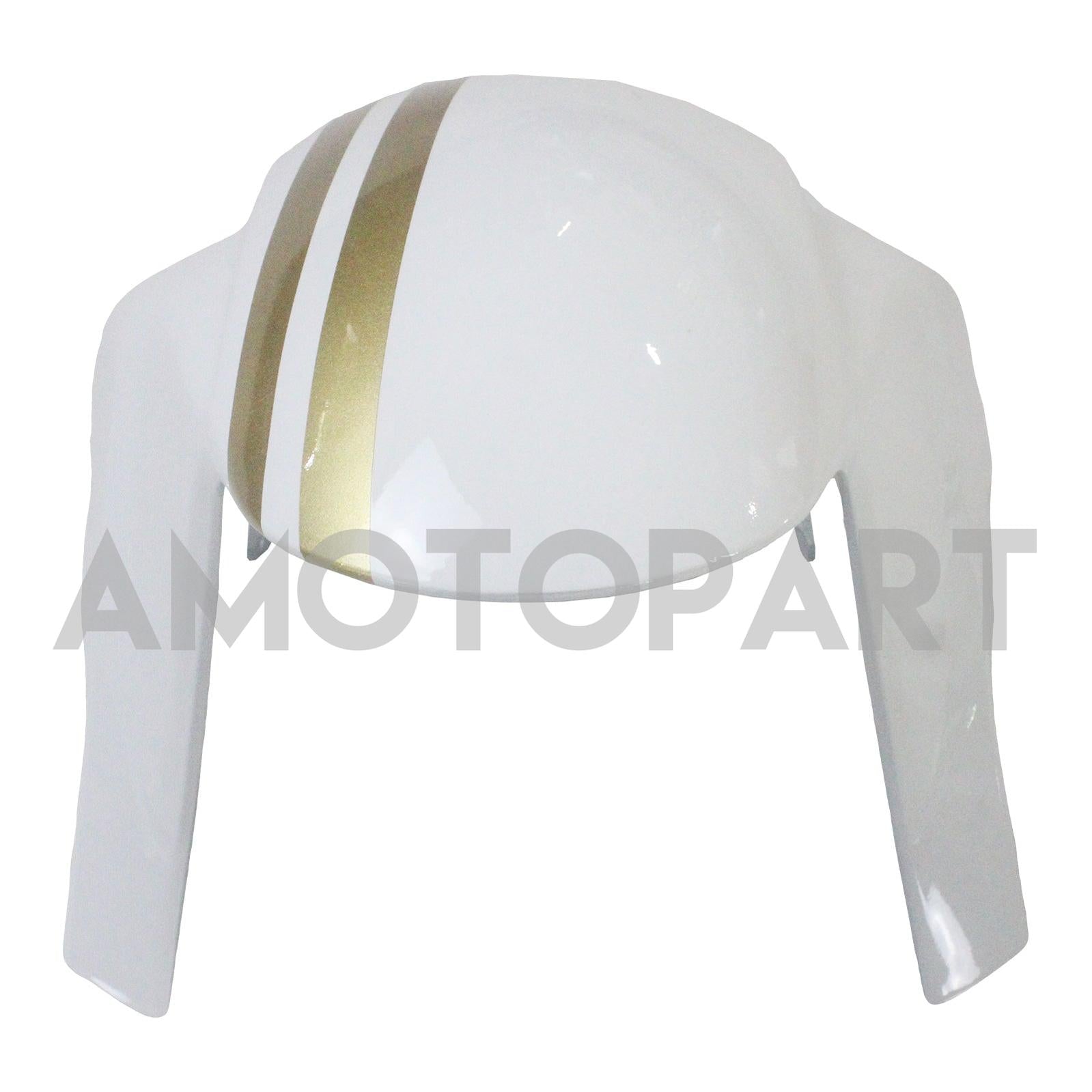 Amotopart 2005 2006 Honda CBR600RR White&Gold Fairing Kit