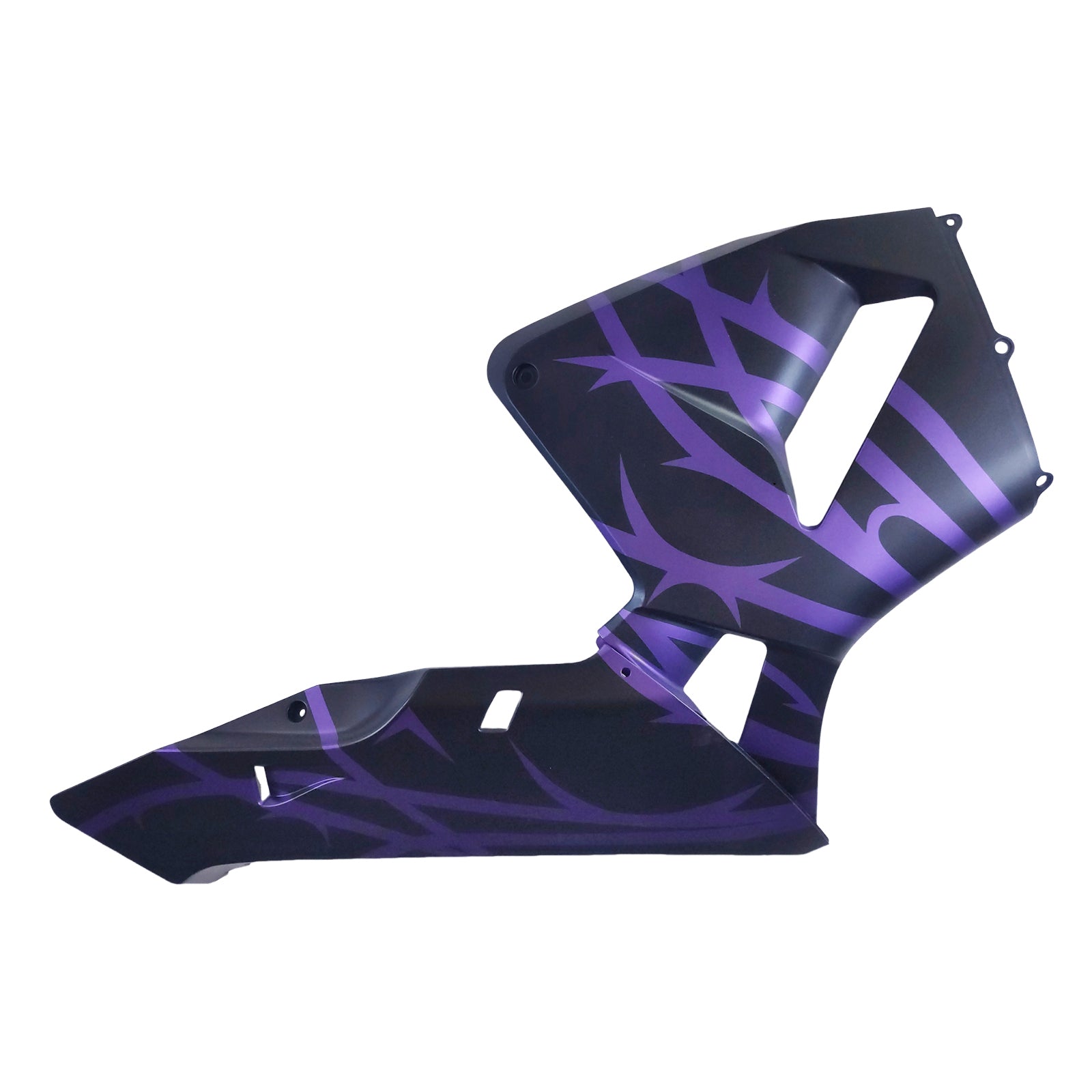 Amotopart 2005-2006 Honda CBR600RR Matte Black Purple Fairing Kit