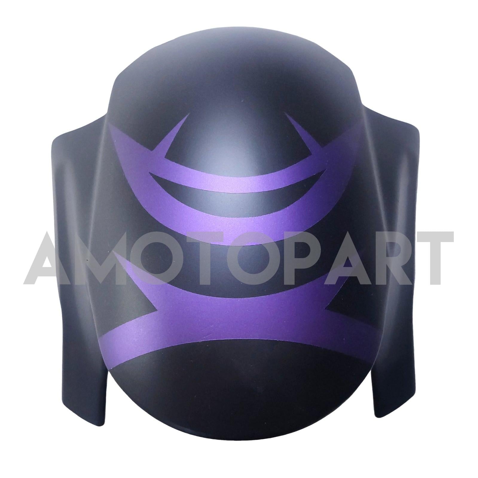 Amotopart 2005-2006 Honda CBR600RR Matte Black Purple Fairing Kit