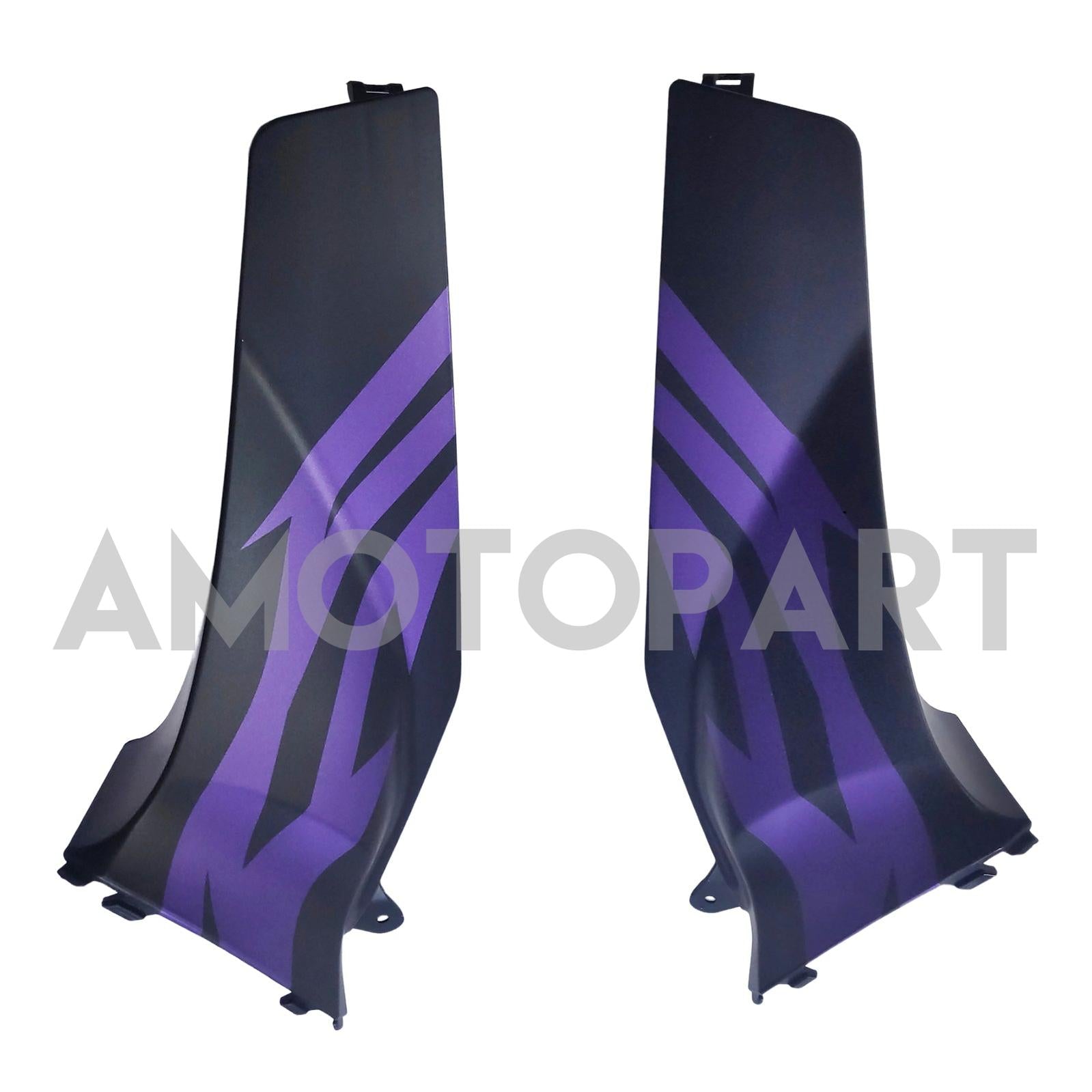 Amotopart 2005-2006 Honda CBR600RR Matte Black Purple Fairing Kit