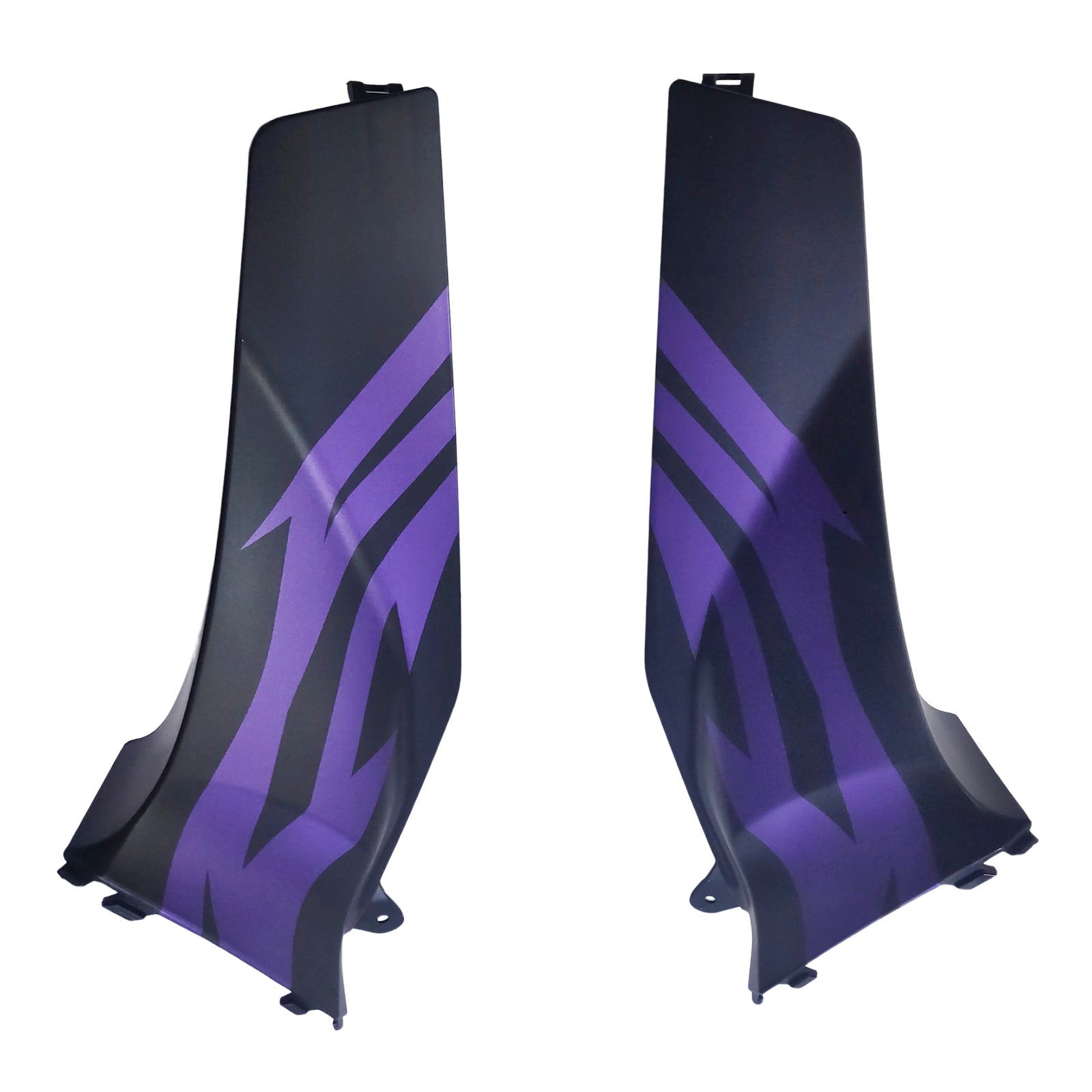 Amotopart 2005-2006 Honda CBR600RR Matte Black Purple Fairing Kit