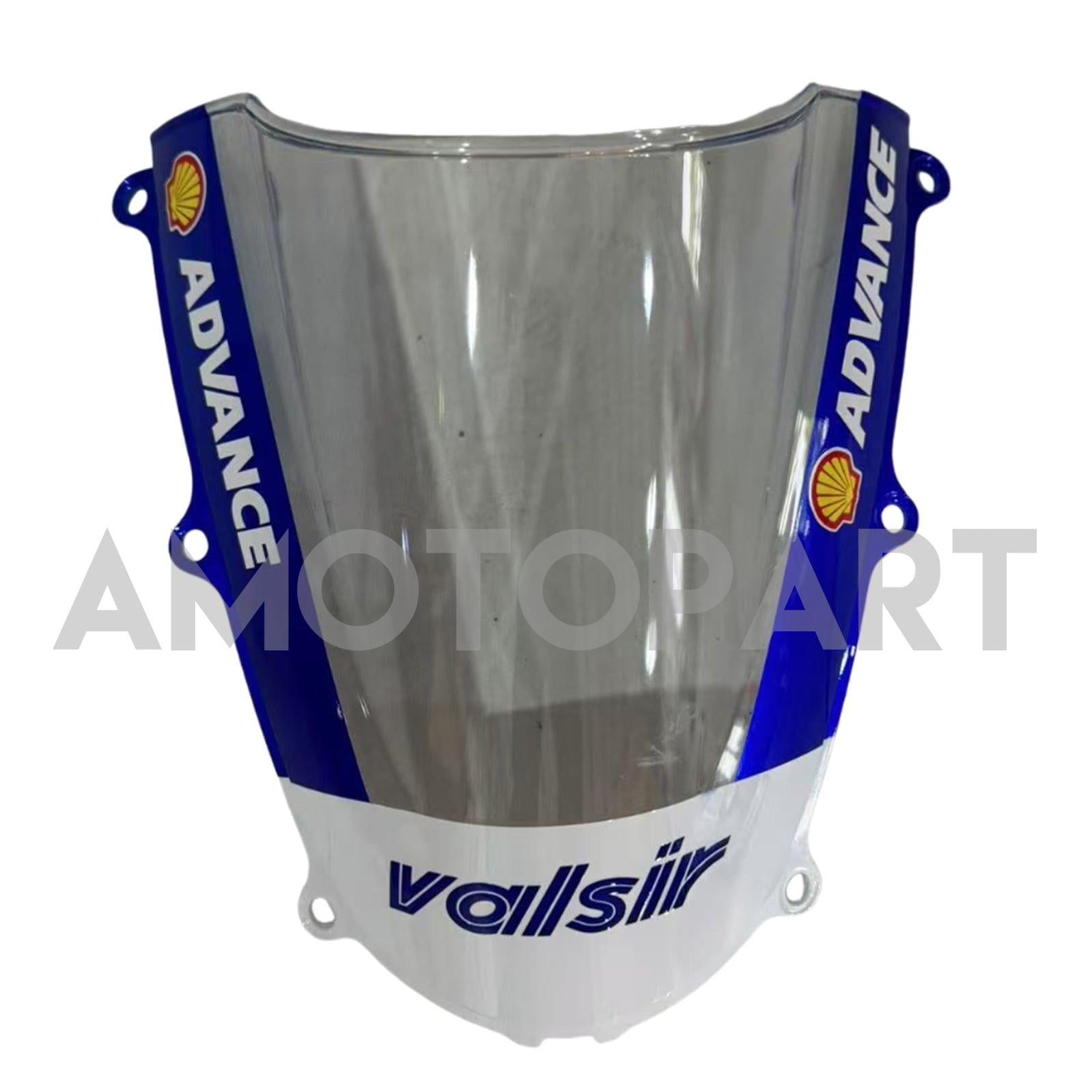 Amotopart 2005-2006 Honda CBR600RR Red Black with White Logo Fairing Kit