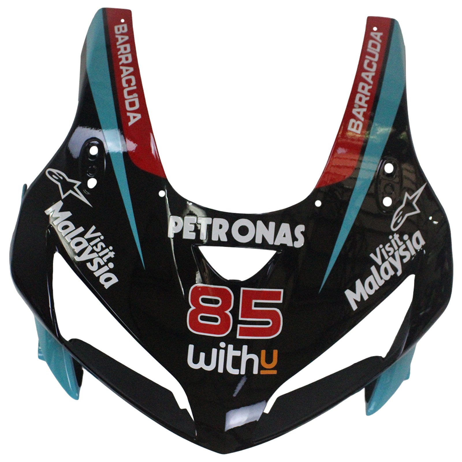 Amotopart 2005-2006 Honda CBR600RR Blue Black Fairing Zestaw