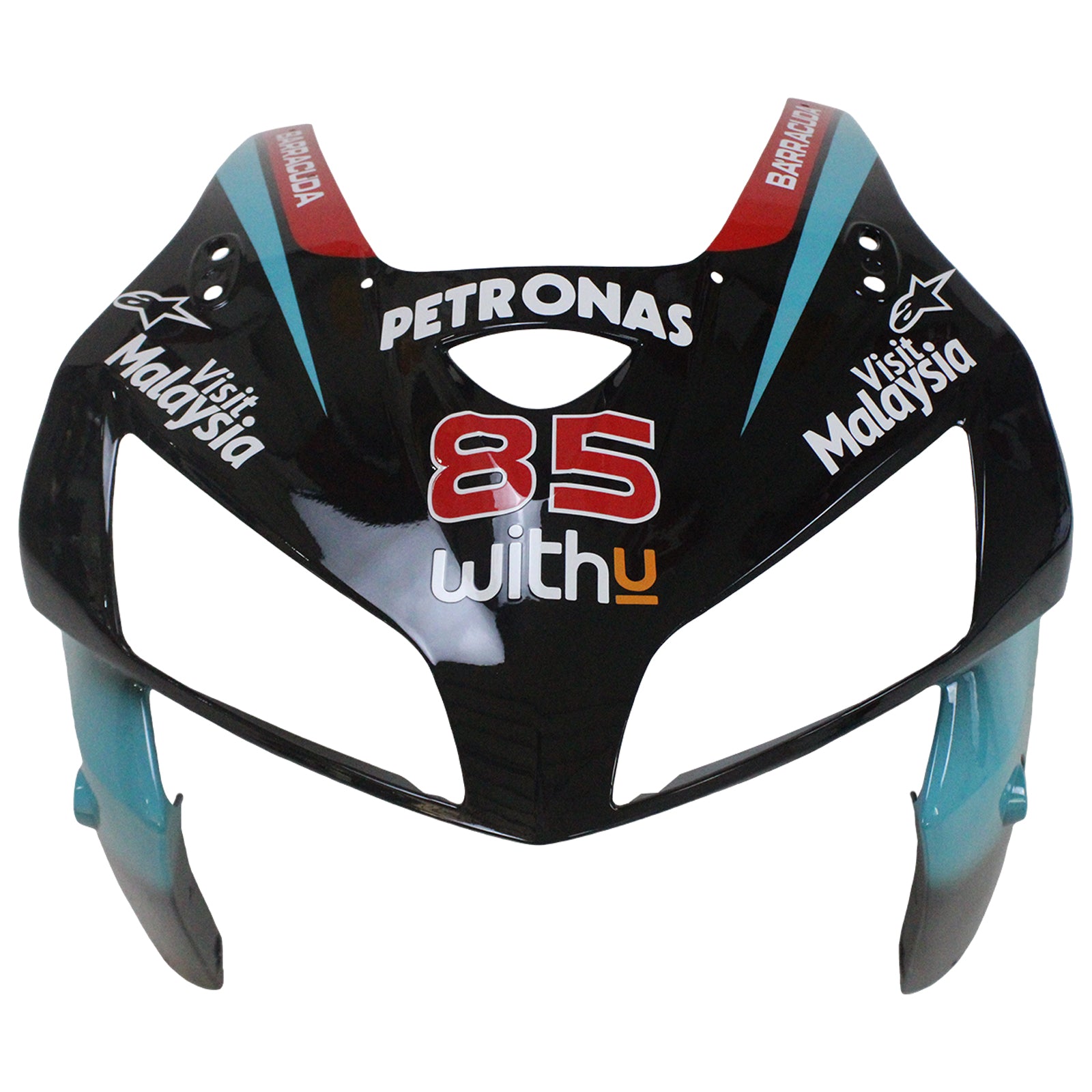 Amotopart 2005-2006 Honda CBR600RR Blue Black Fairing Zestaw