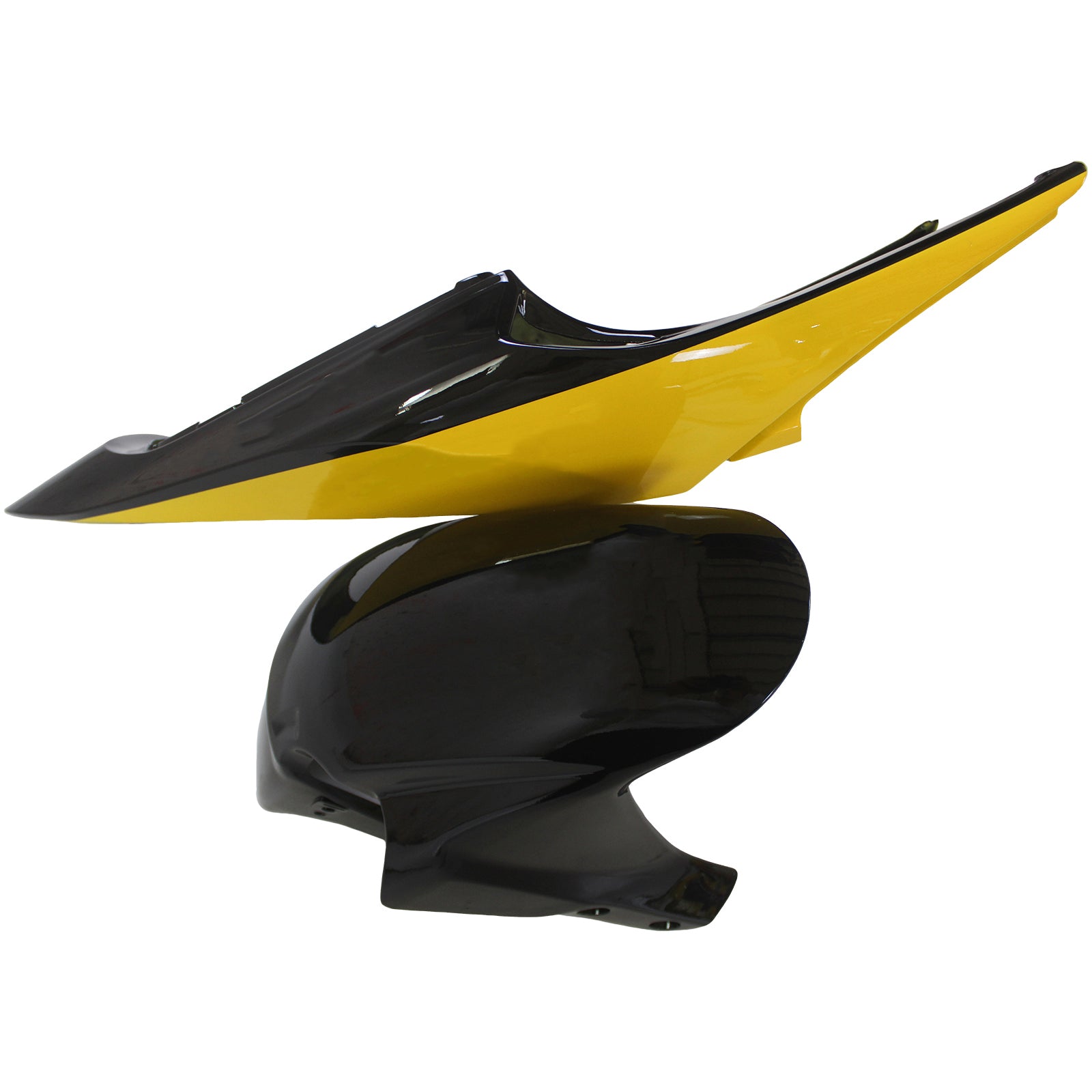 Amotopart 2005-2006 Honda CBR600RR Yellow Black Fairing Kit