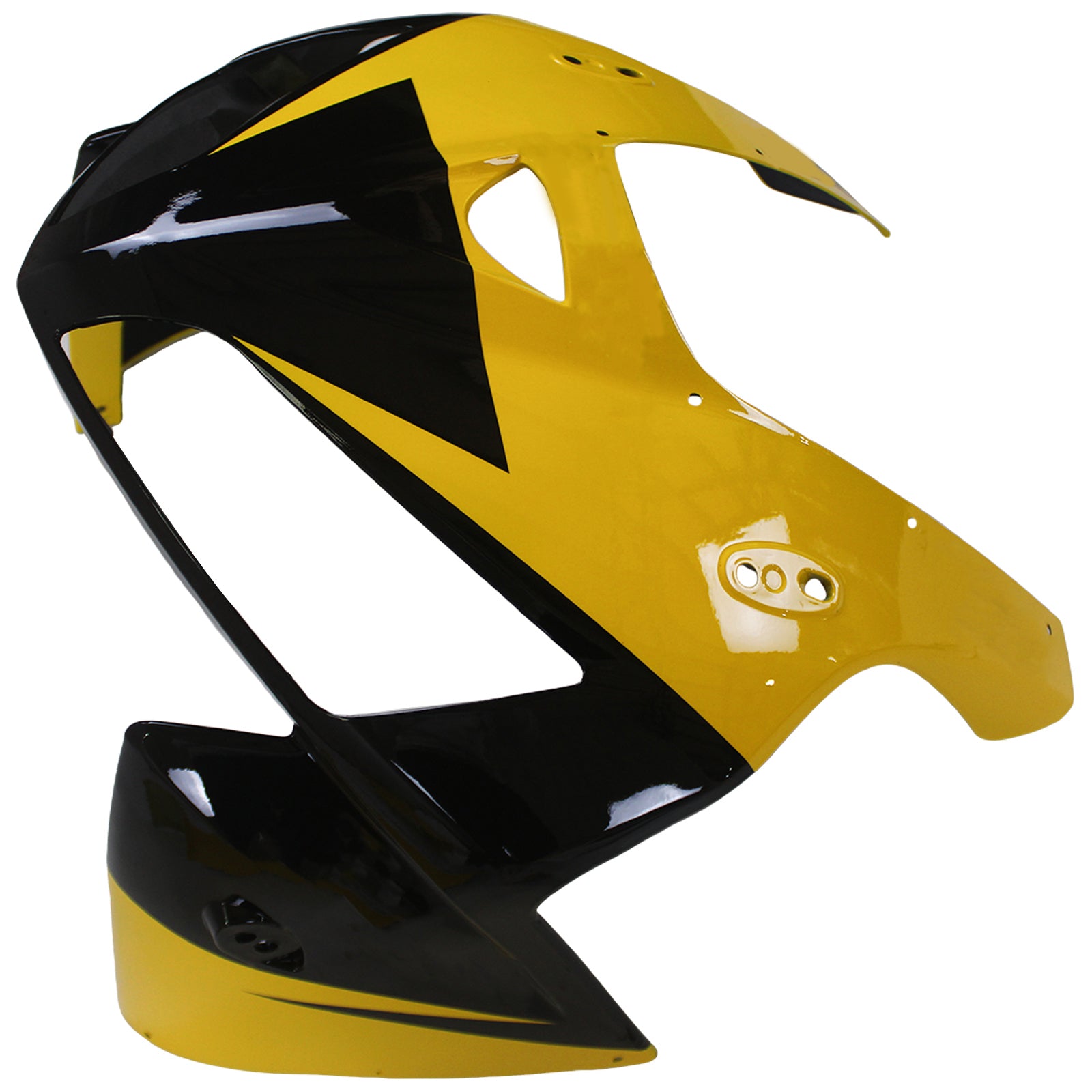 Amotopart 2005-2006 Honda CBR600RR Yellow Black Fairing Kit