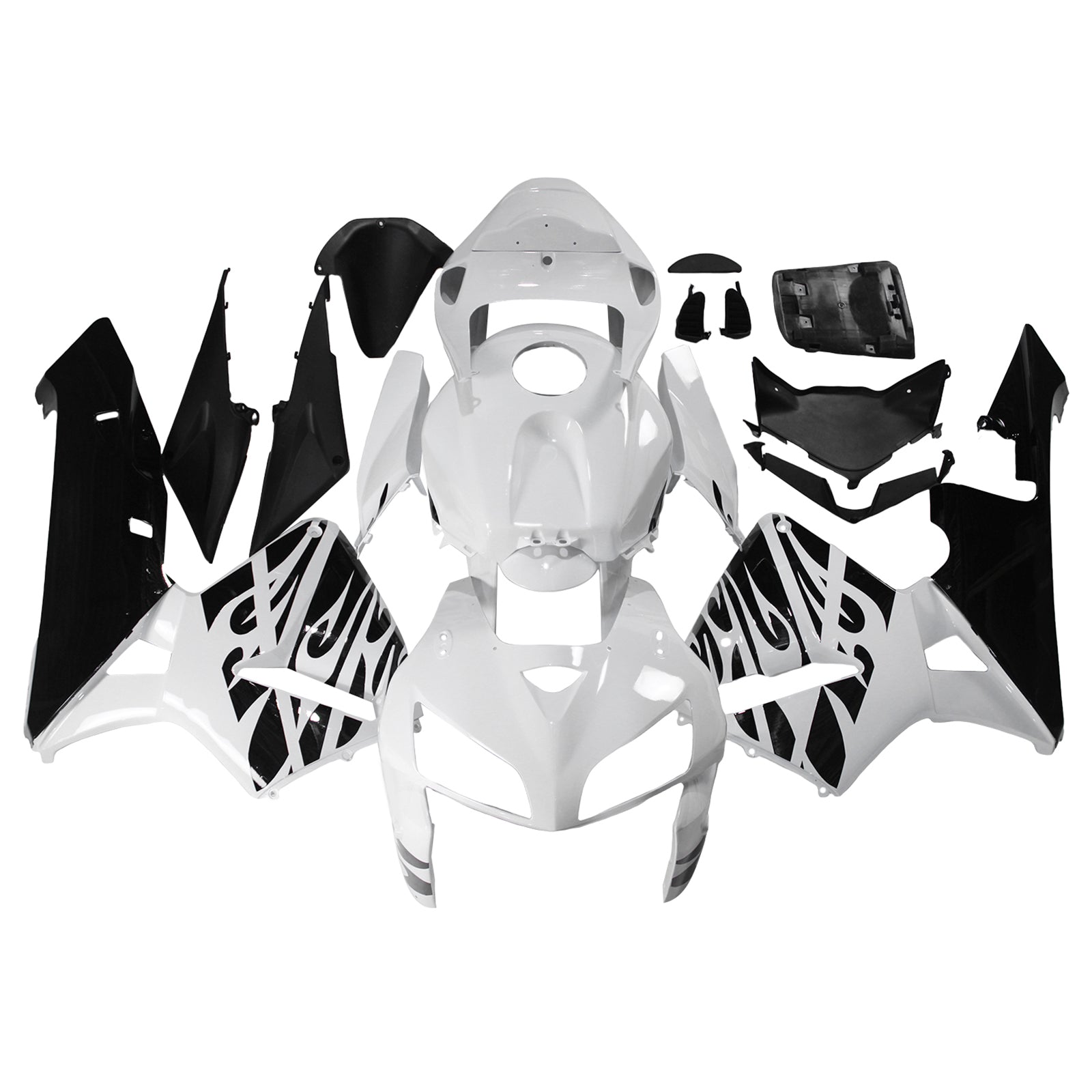 AMOTOPART 2005-2006 Honda CBR600RR VIT Black Fairing Kit
