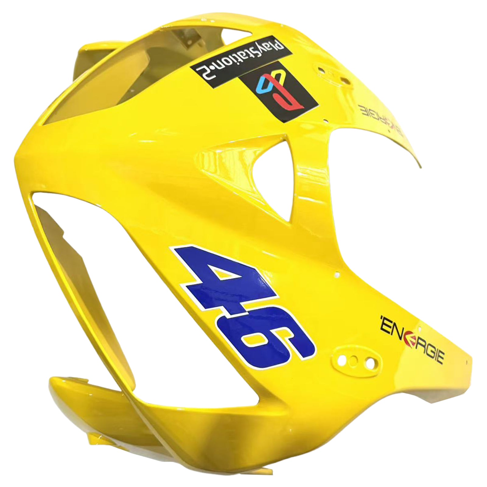 Amotopart 2005-2006 Honda CBR600RR Yellow Blue Fairing Kit
