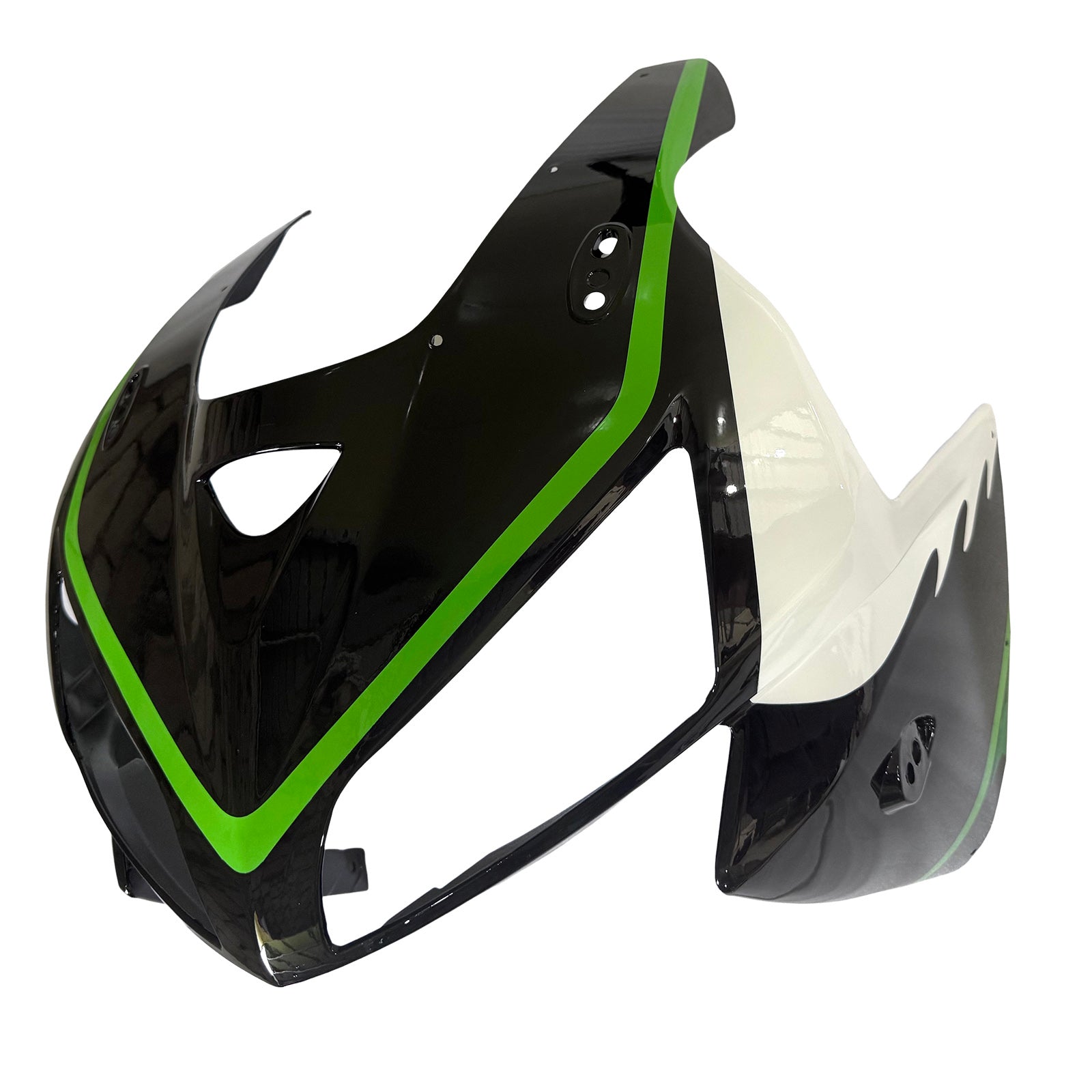 Amotopart 2005-2006 Honda CBR600RR White Black Green Fairing Kit