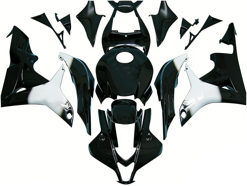 Kit carena Amotopart 2007-2008 Honda CBR600RR bianco e nero