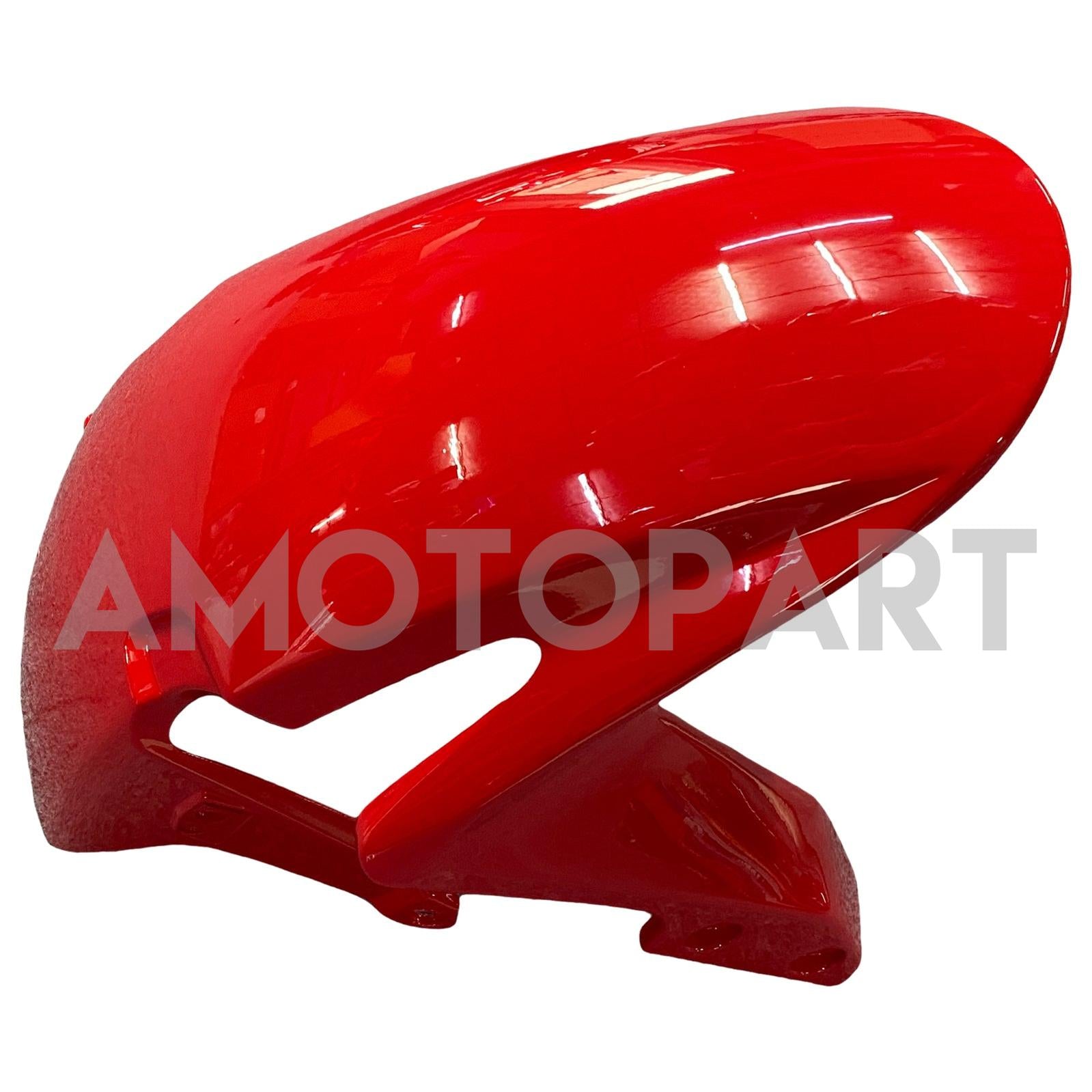 Amotopart 2007-2008 Honda CBR600RR Kit carena rosso e argento
