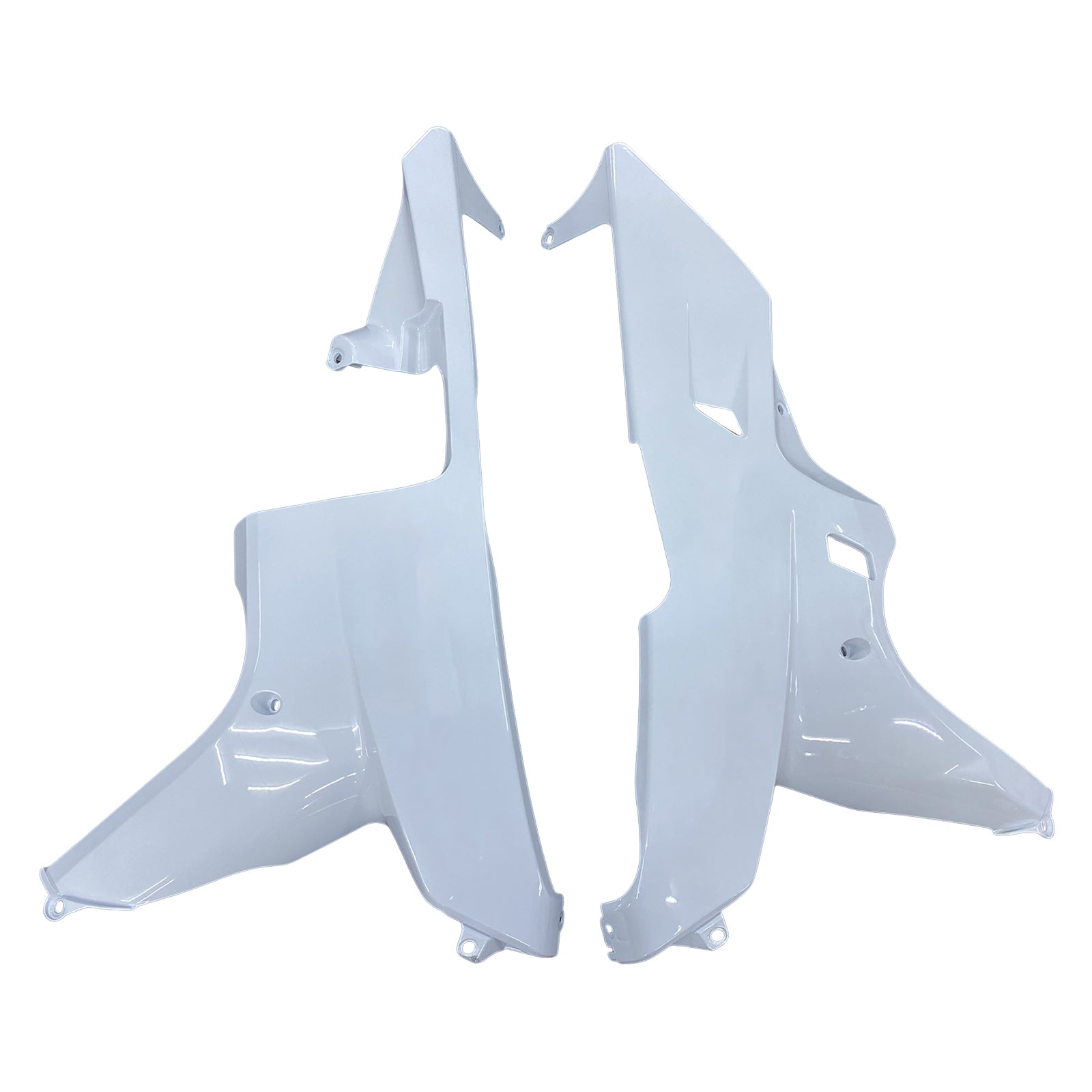 Amotopart Honda 2007-2008 CBR600RR White Black Fairing Kit