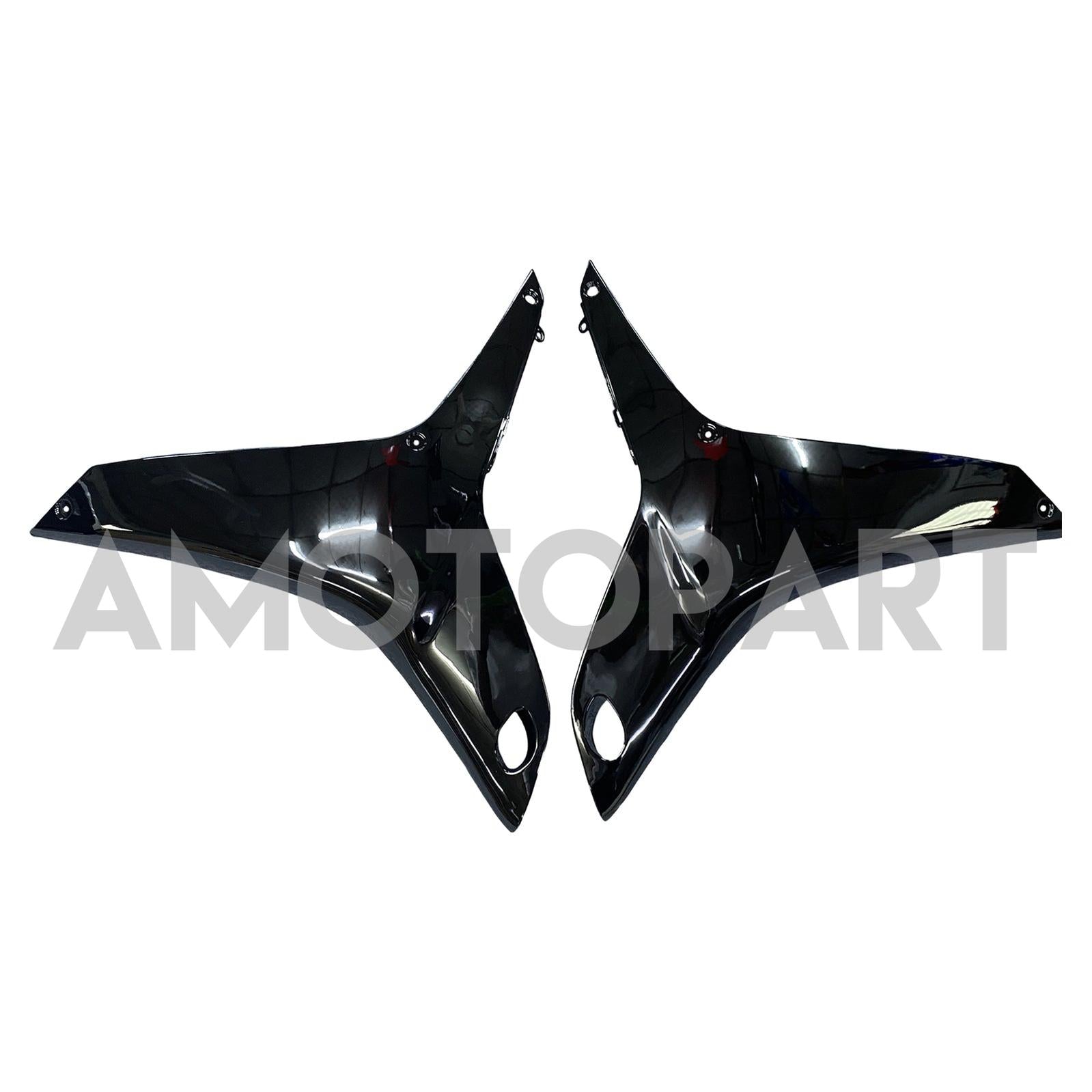 Amotopart Honda 2007-2008 CBR600RR White Black Fairing Kit