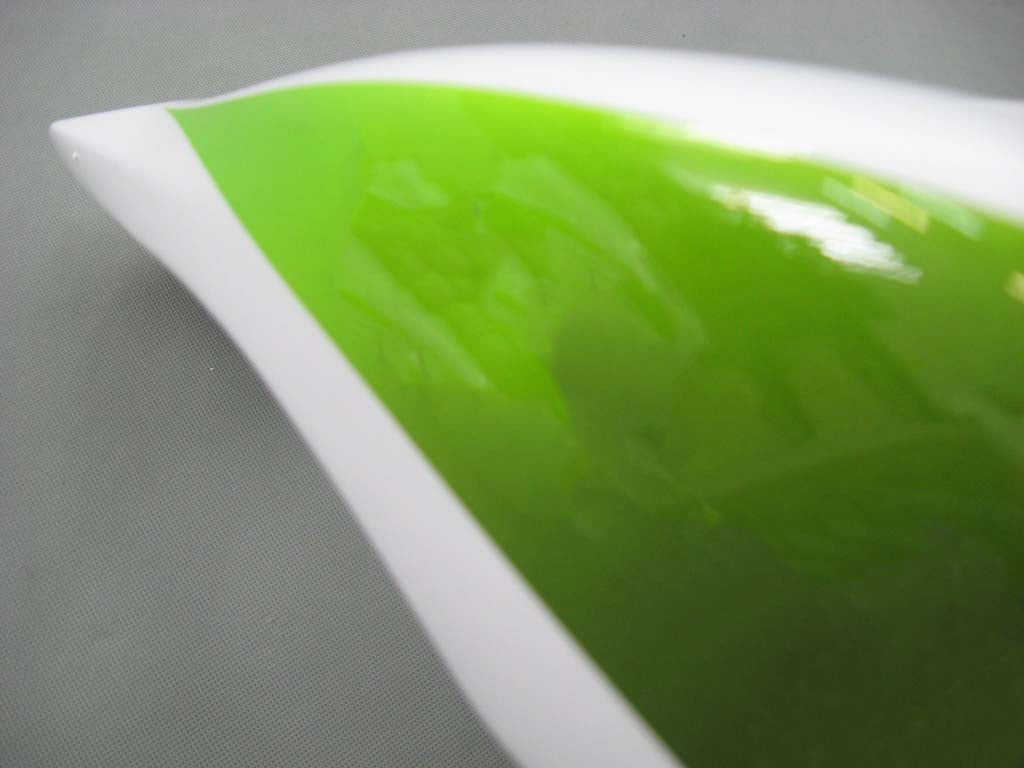Amotopart 2007-2008 Honda CBR600RR White&Green Fairing Kit