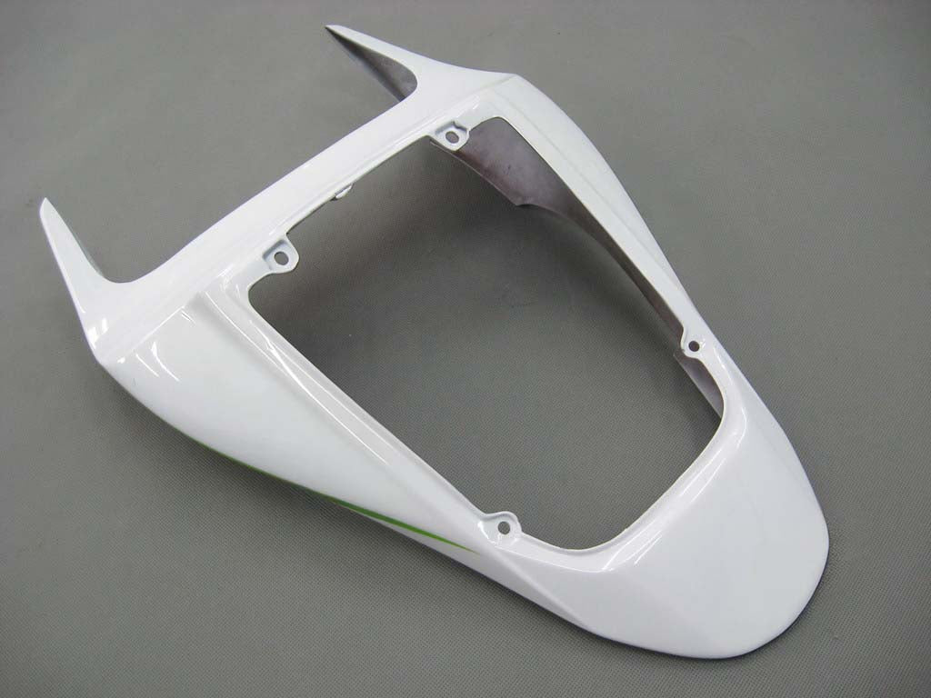Amotopart 2007-2008 Honda CBR600RR White&Green Fairing Kit