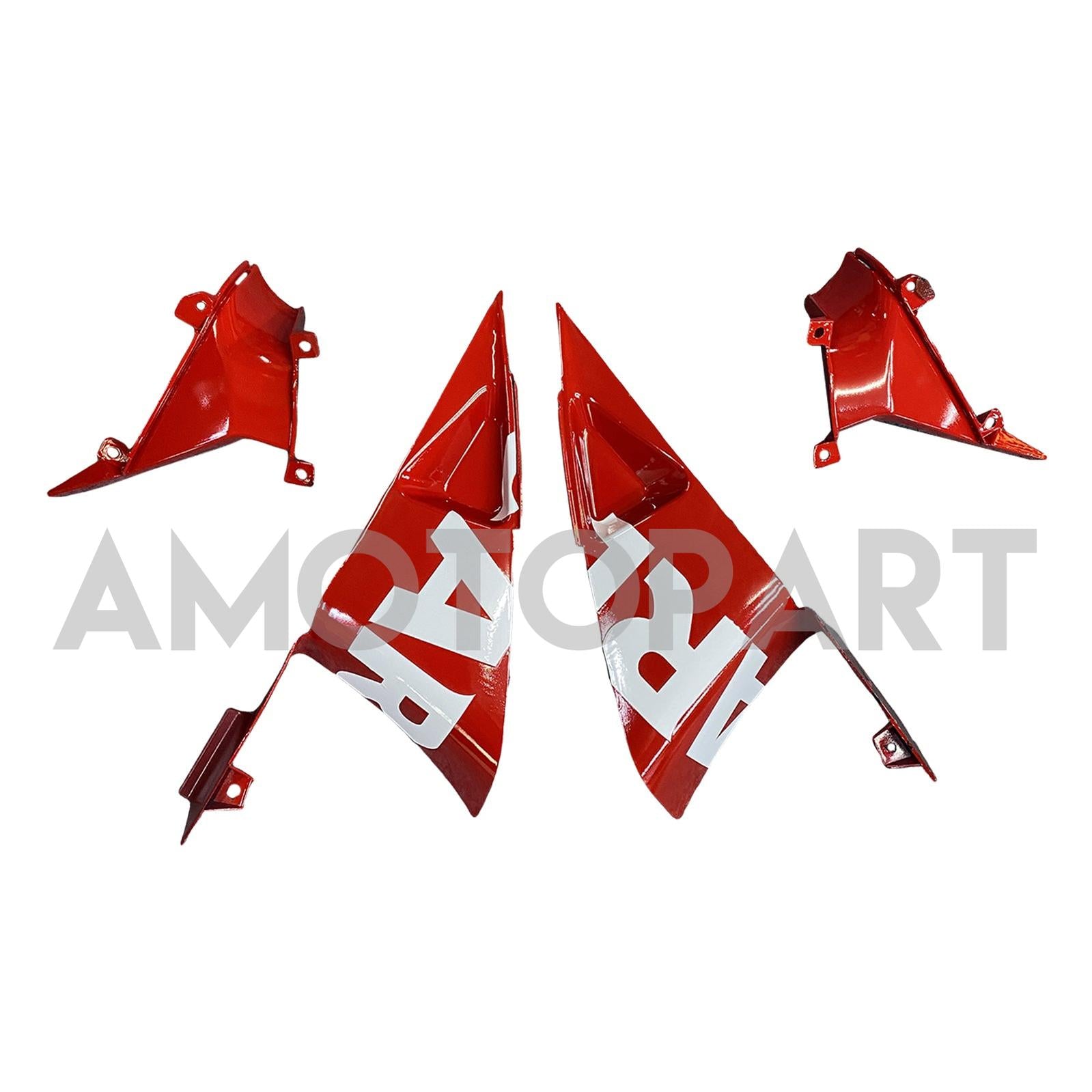 Amotopart 2007-2008 Honda CBR600RR Green & Red Fairing Kit