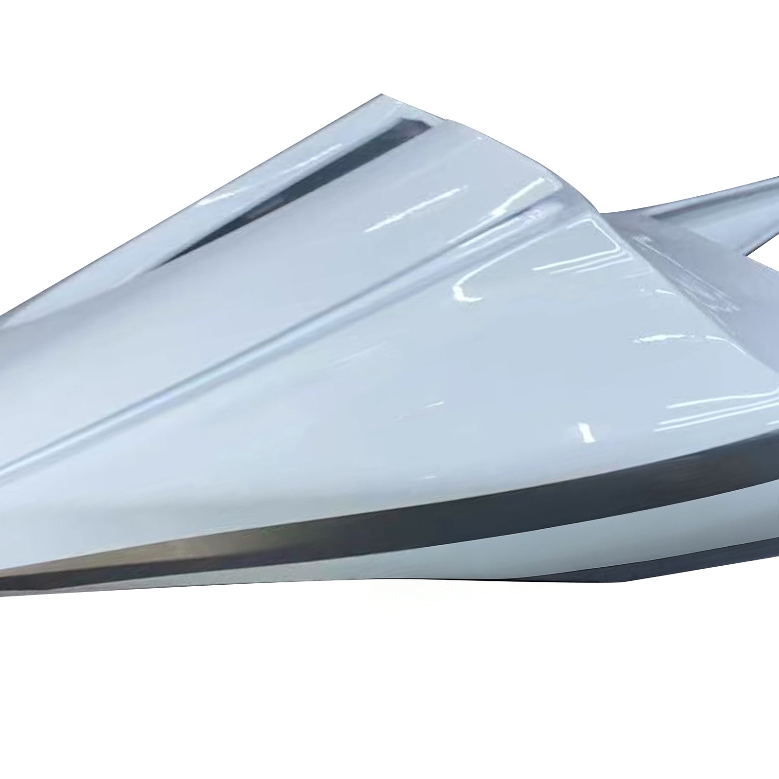 Amotopart 2007-2008 Honda CBR600RR White Silver Fairing Kit