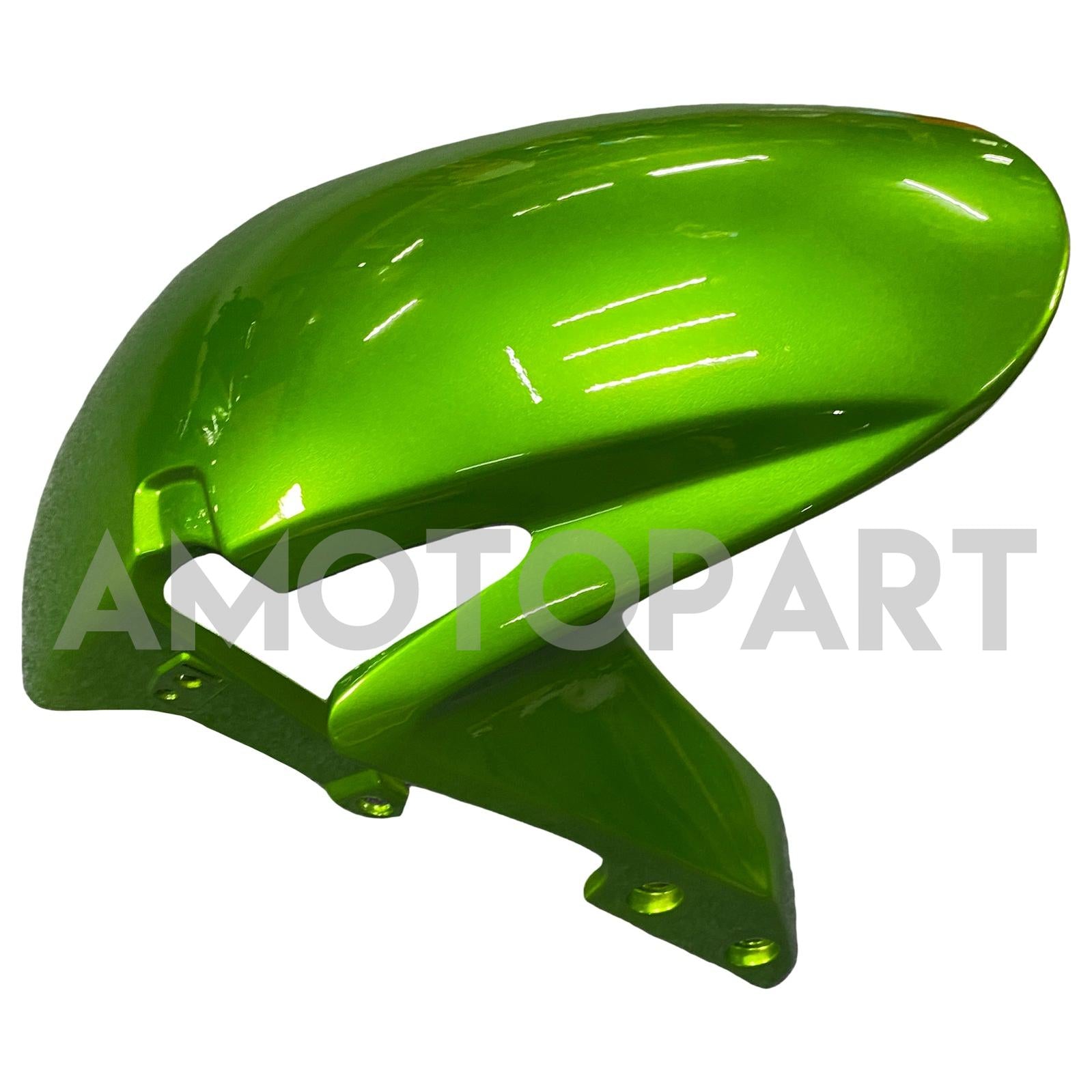 Amotopart 2007-2008 Honda CBR600 Fairing Green & Black Kit