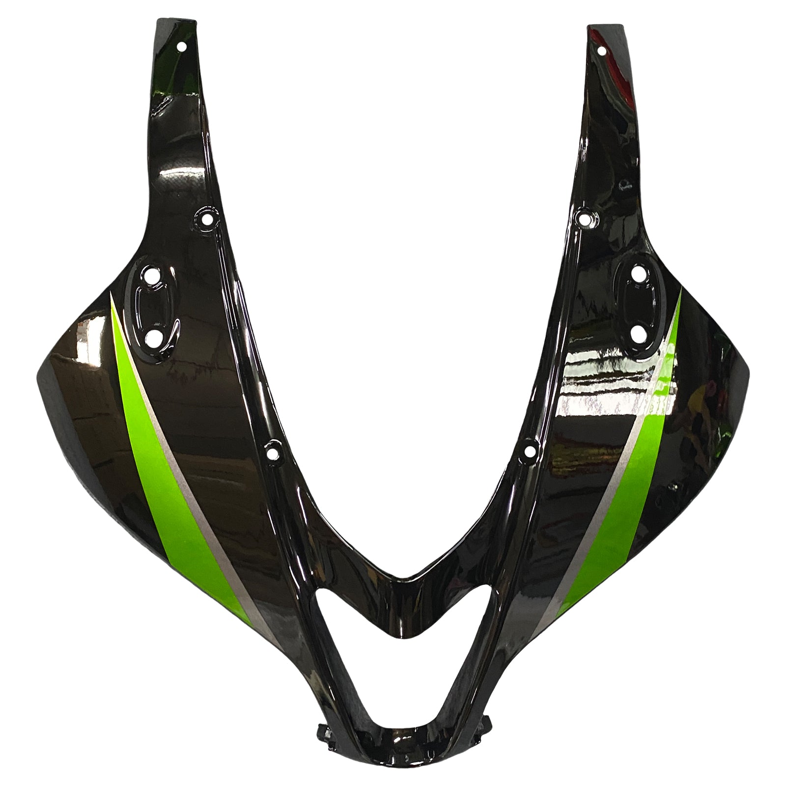 Amotopart 2007-2008 Honda CBR600 KIT de carenado verde y negro