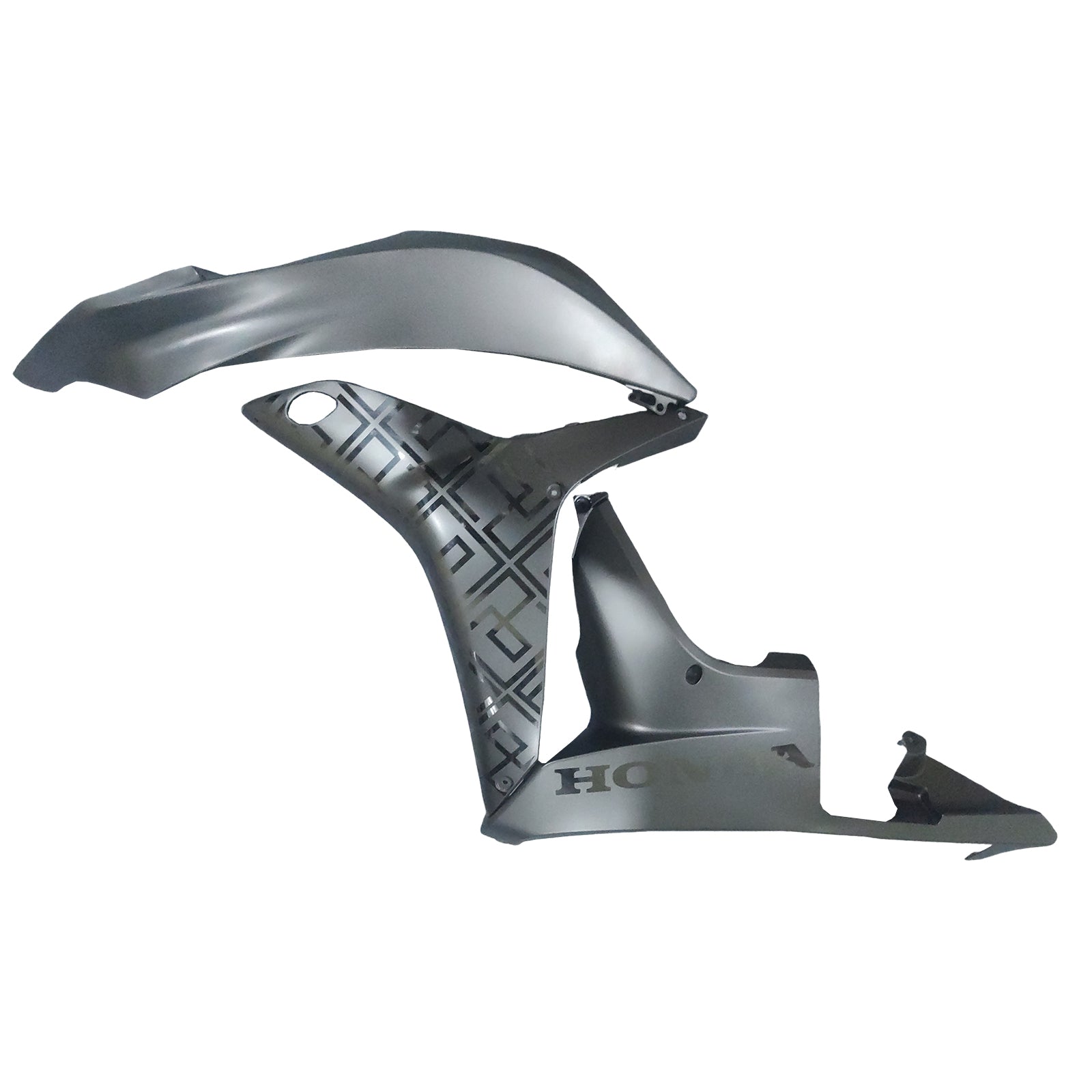 Amotopart 2007-2008 ホンダ CBR600 フェアリング ブラック キット