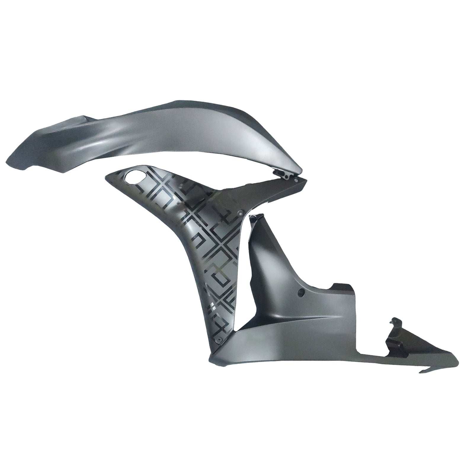 Amotopart 2007-2008 Honda CBR600 Fairing BLACK KIt