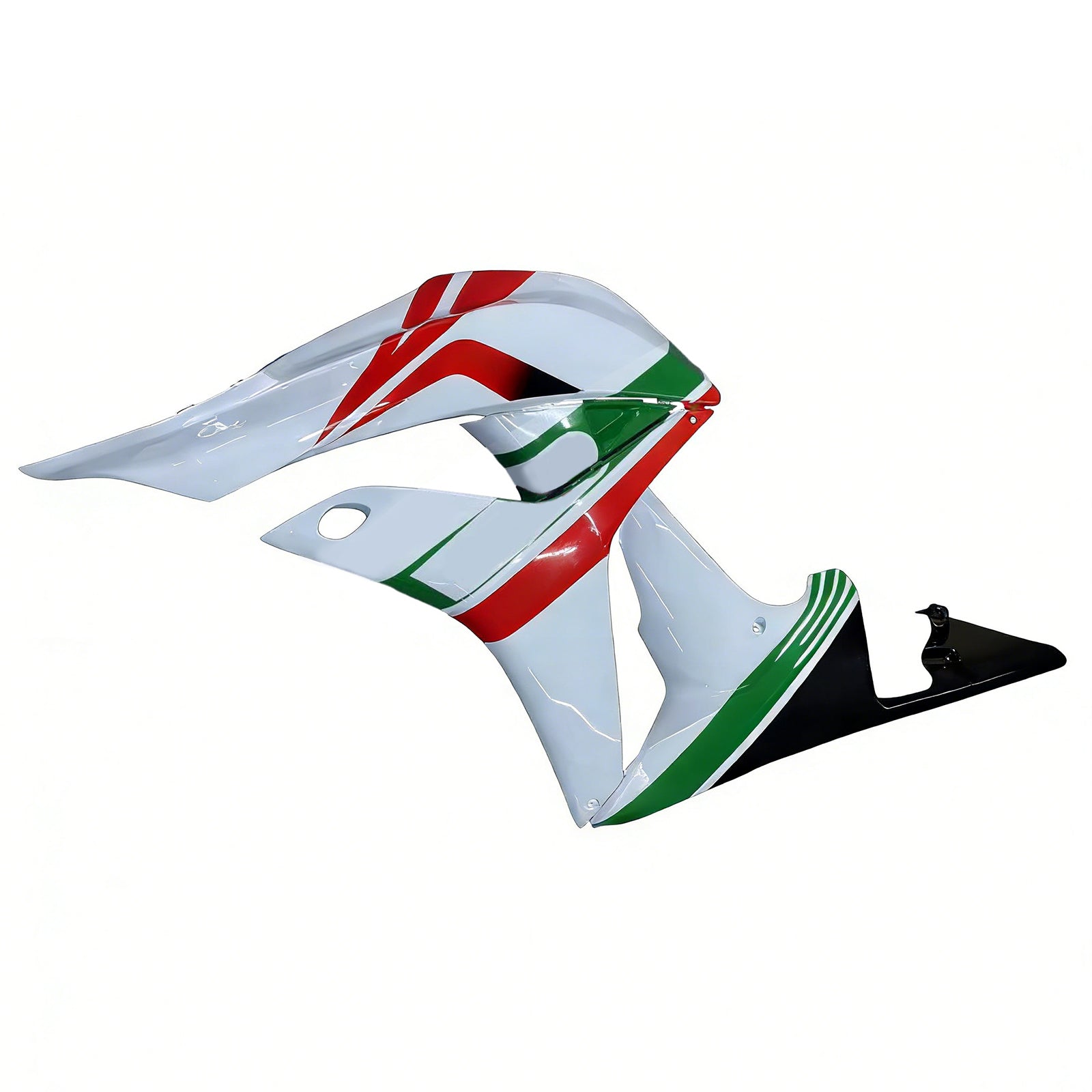 Amotopart 2007-2008 Honda CBR600 Fairing Multi White Kit