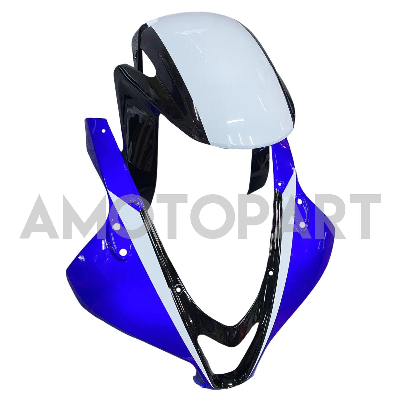 Amotopart 2007-2008 Honda CBR600RR Blue White Fairing Kit