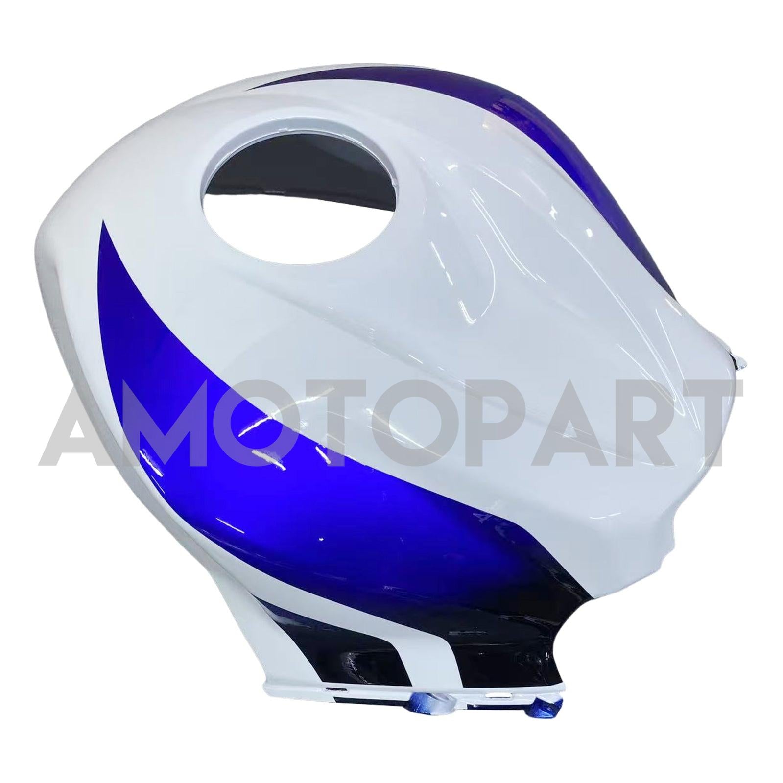 Amotopart 2007-2008 Honda CBR600RR Blue White Fairing Kit