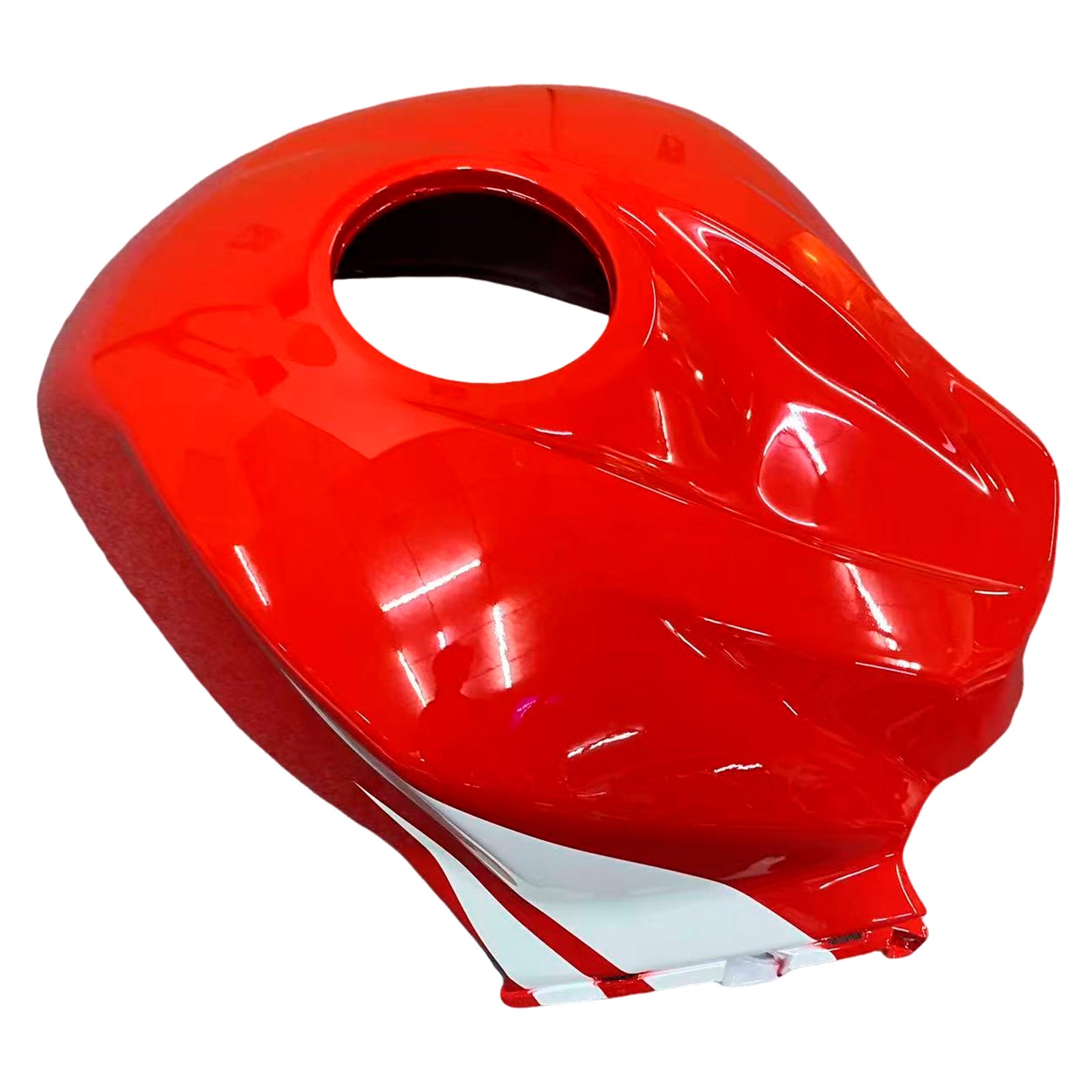 Amotopart 2007–2008 Honda CBR600RR Rot-Weiß-Verkleidungsset