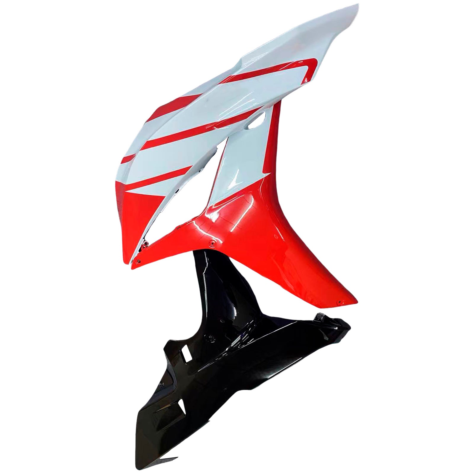 Amotopart 2007–2008 Honda CBR600RR Rot-Weiß-Verkleidungsset