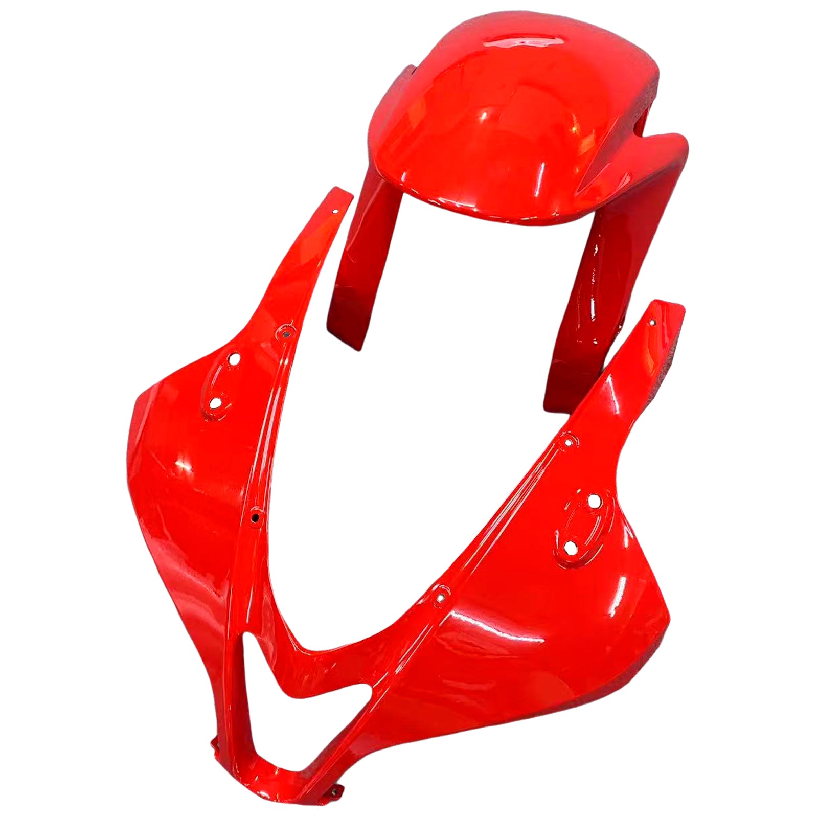 Amotopart 2007–2008 Honda CBR600RR Rot-Weiß-Verkleidungsset