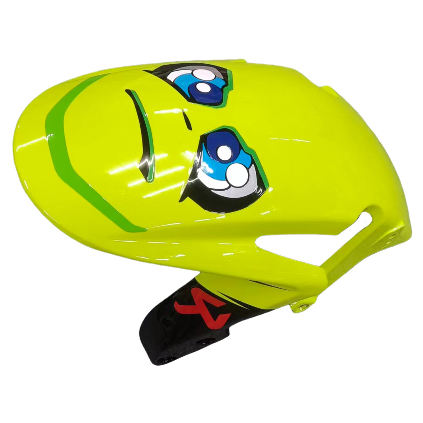 Amotopart Honda CBR600RR Vert 2007-2008&Kit de carénage Blue Monster