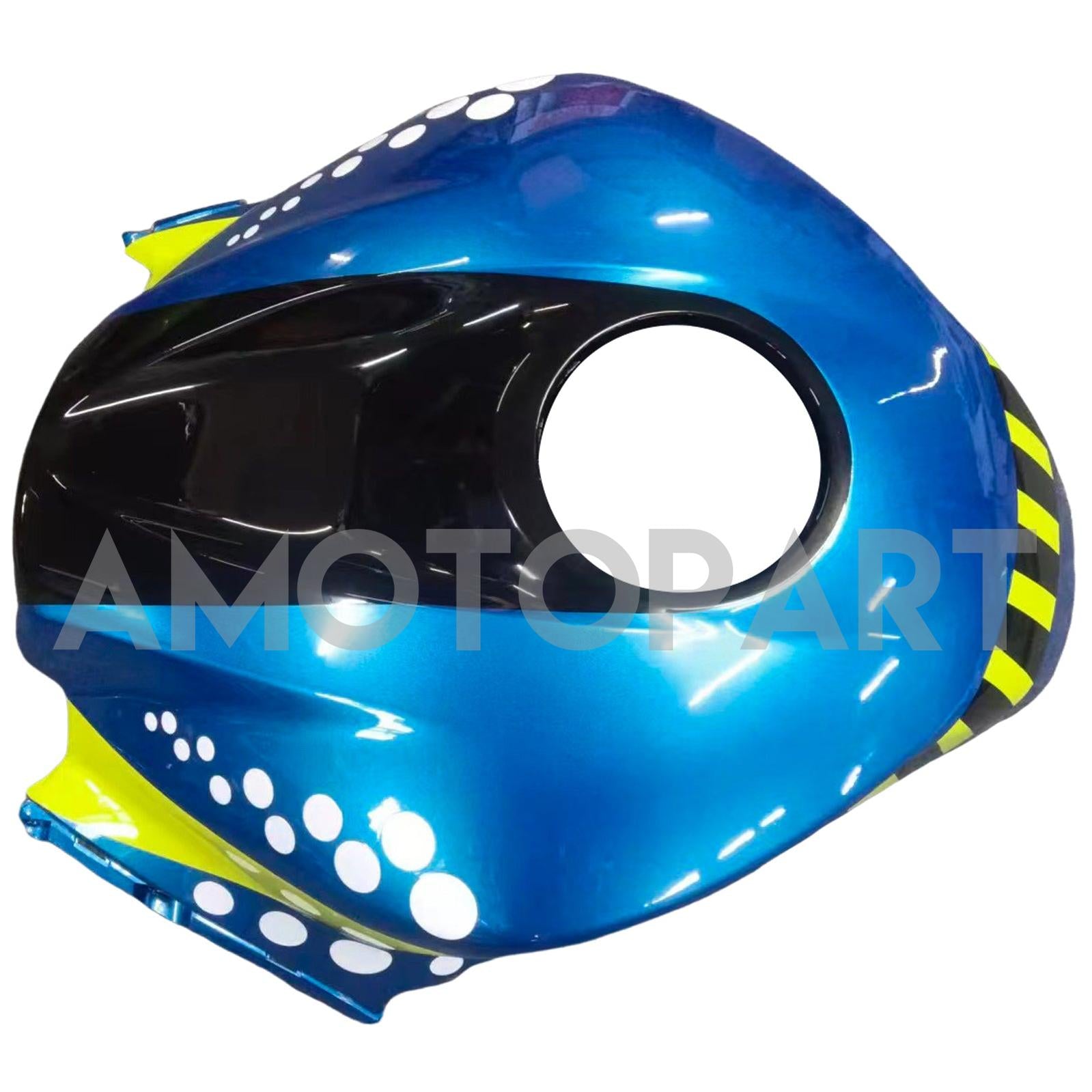 Amotopart 2007-2008 Honda CBR600RR Green & Blue Monster Fairing Kit