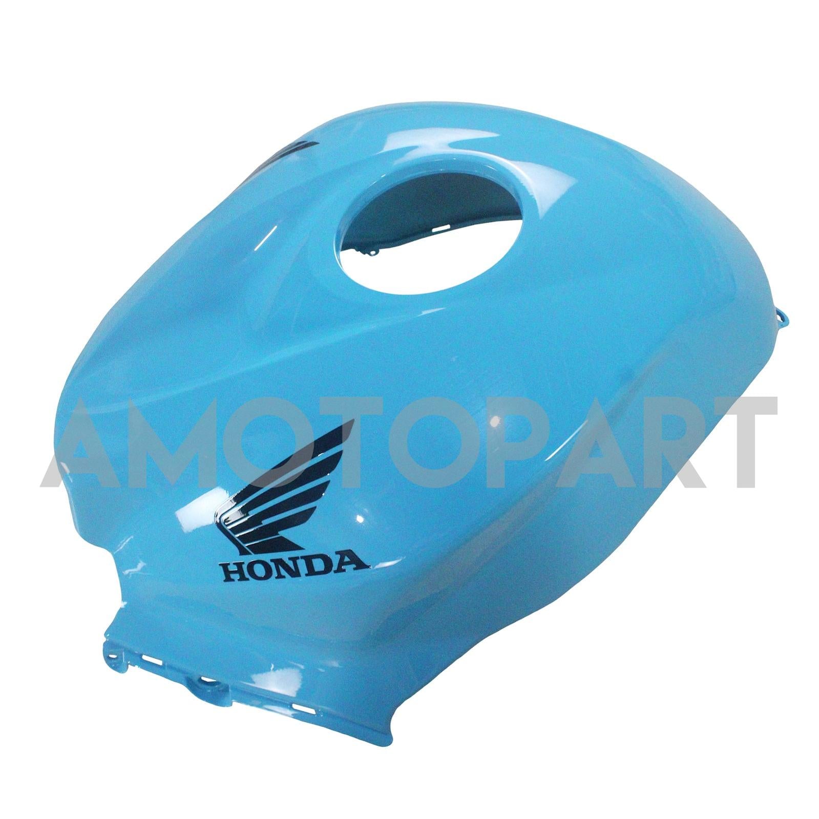 Amotopart 2007-2008 Honda CBR600RR Blue & Black Logo Fairing Kit