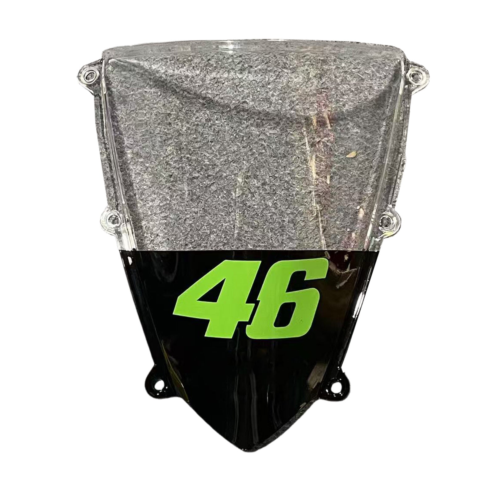 Amotopart 2007-2008 Honda CBR600RR Fluorescent Yellow-Green with Shark Teeth Fairing Kit