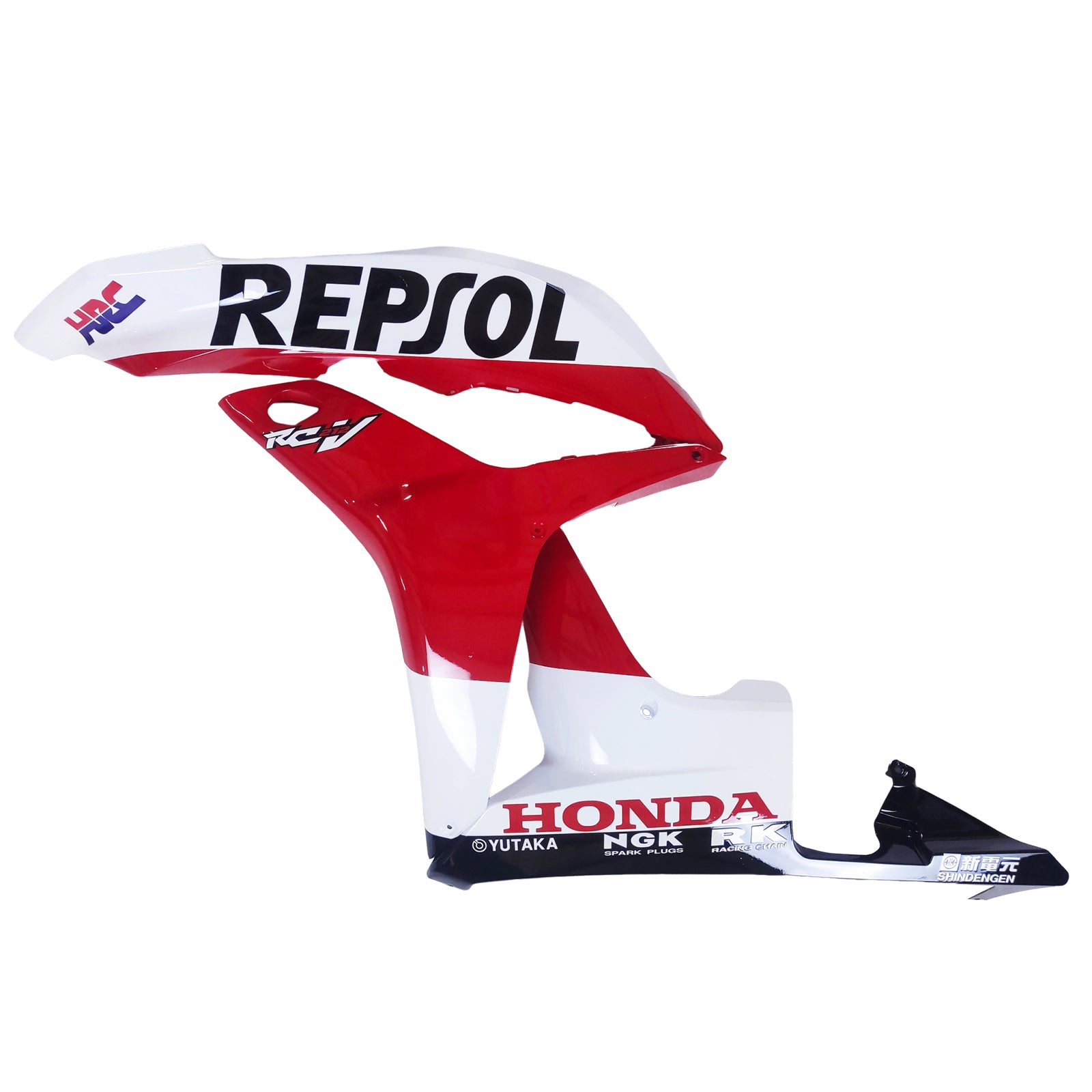 Amotopart 2007-2008 Honda CBR600RR Red Yellow White Fairing Kit