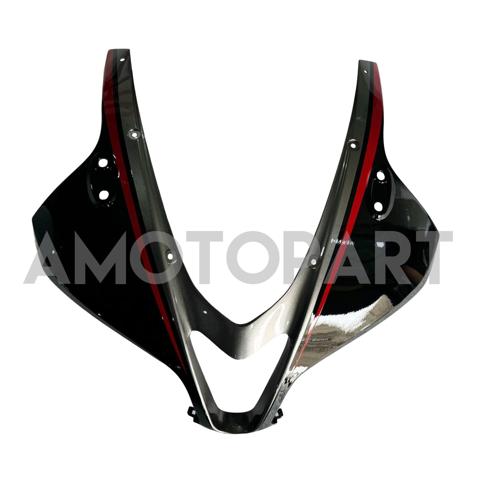 Amotopart 2007-2008 ホンダ CBR600RR レッドグレーブラックフェアリングキット