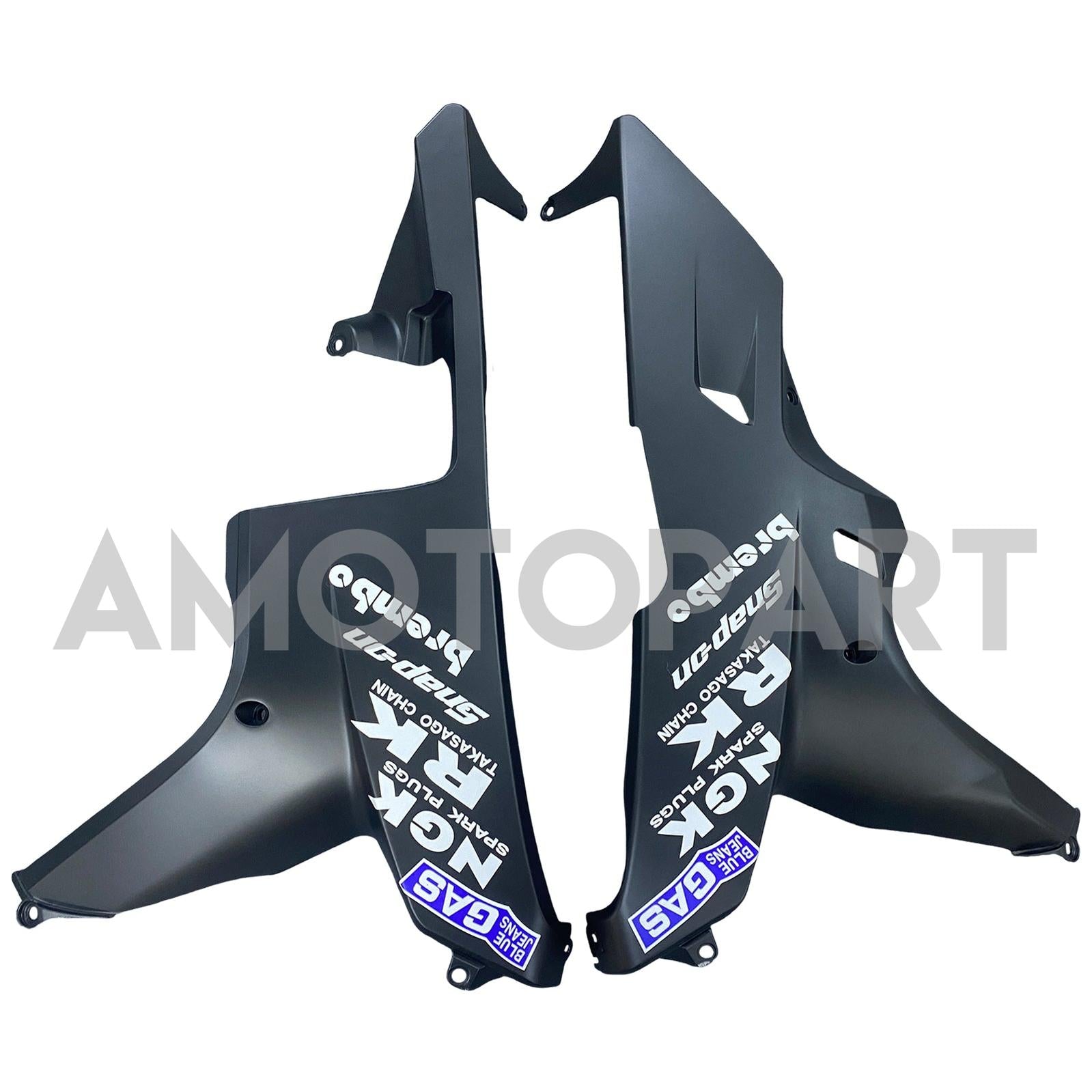 Amotopart 2007-2008 Honda CBR600RR Black White Red Fairing Kit