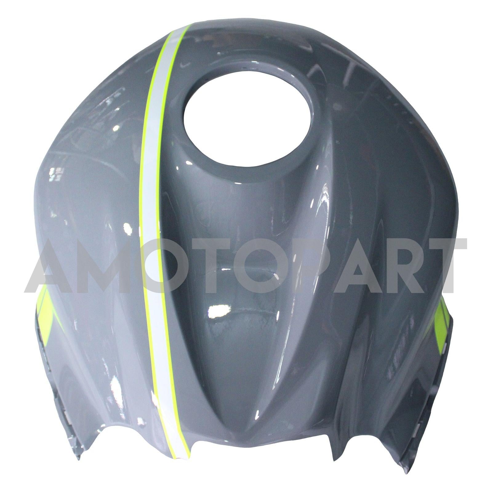Amotopart 2007-2008 Honda CBR600RR Gray Yellow Fairing Kit