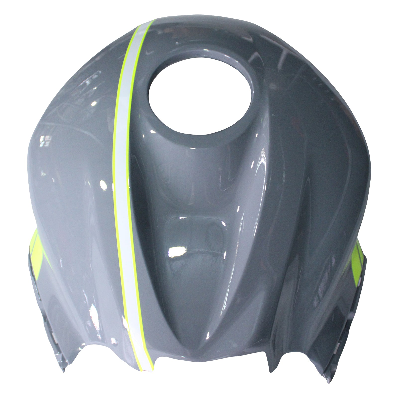 Amotopart 2007-2008 Honda CBR600RR Grey Yellow Fairing Kit