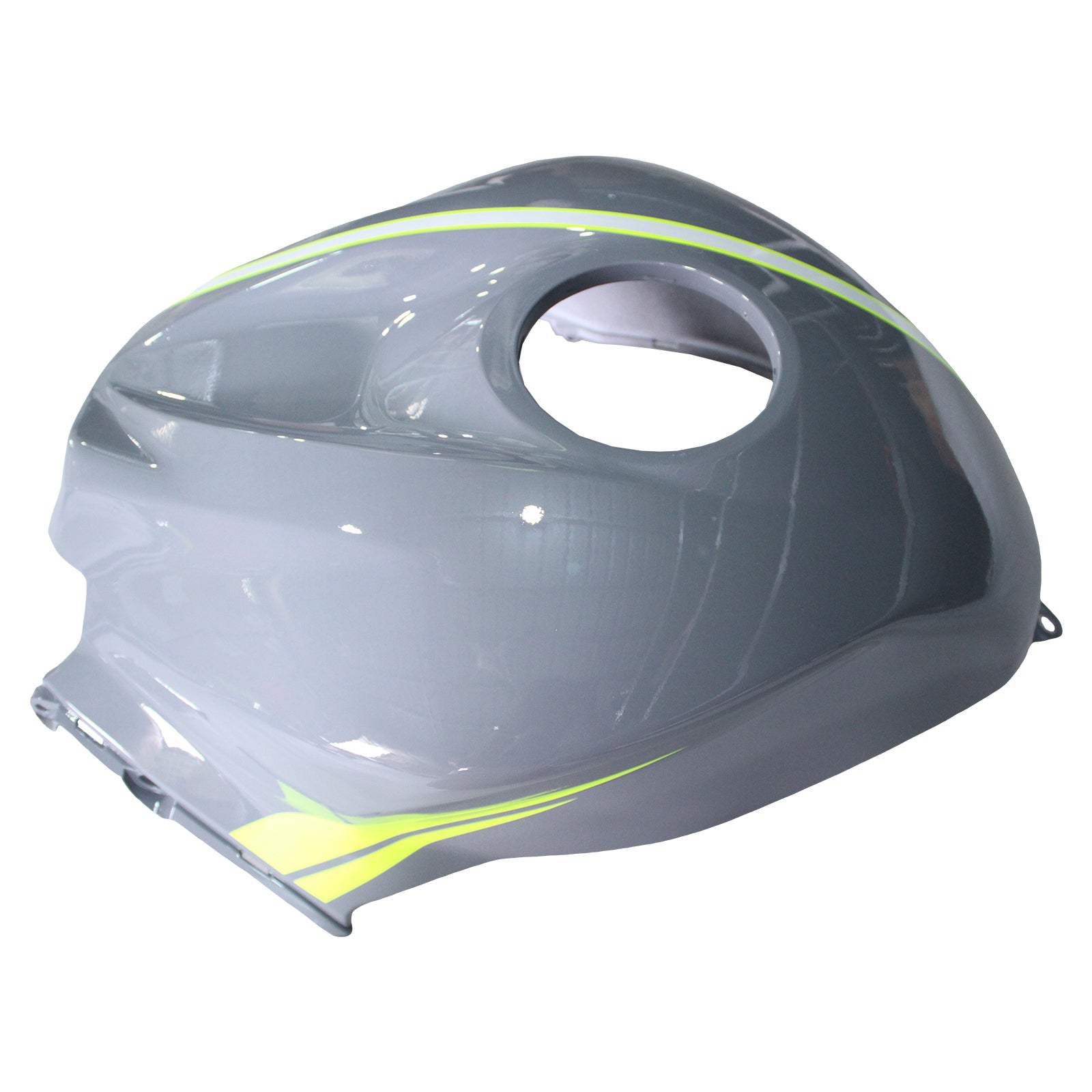 Amotopart 2007-2008 Honda CBR600RR Grey Yellow Fairing Kit