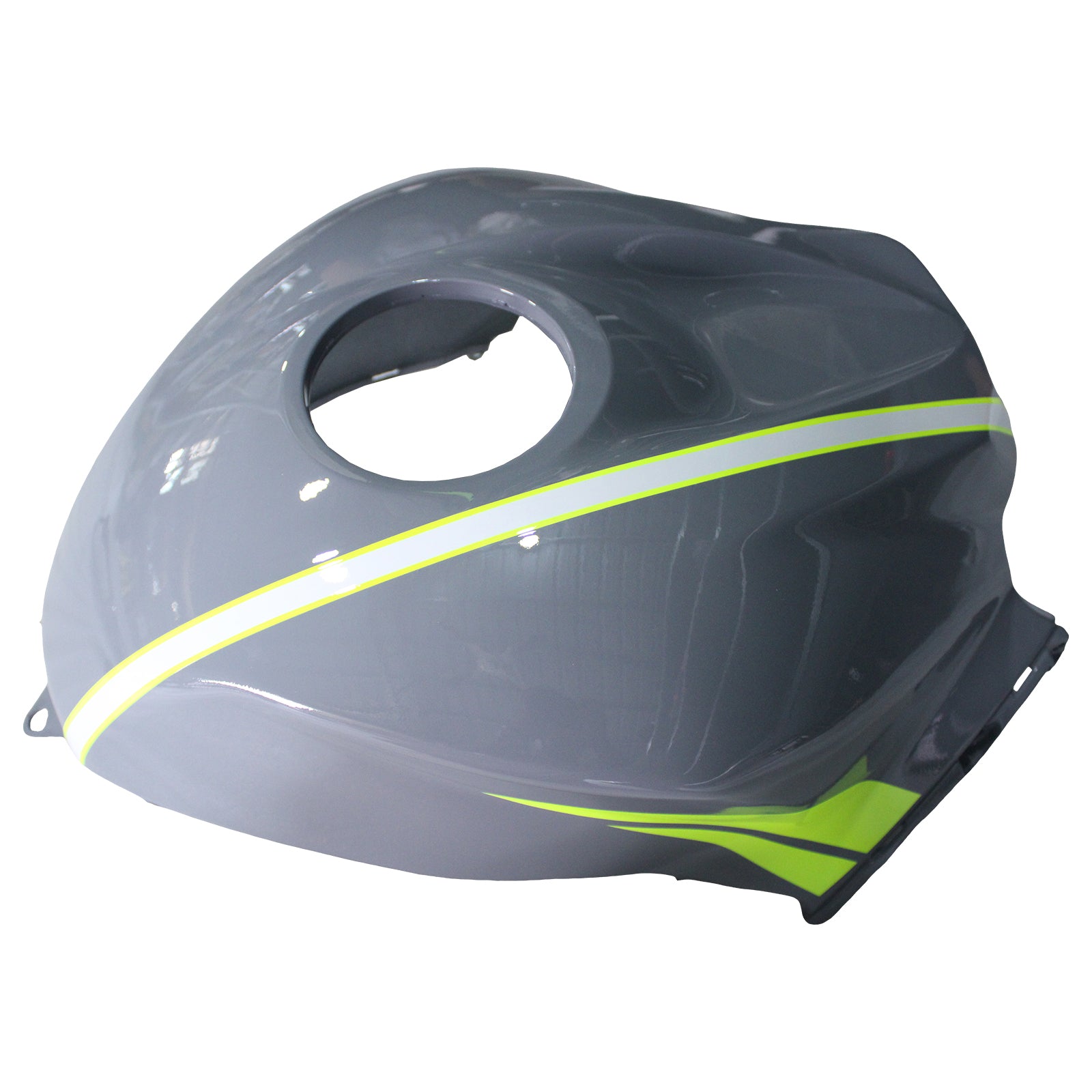 Amotopart 2007-2008 Honda CBR600RR Gray Yellow Fairing Kit